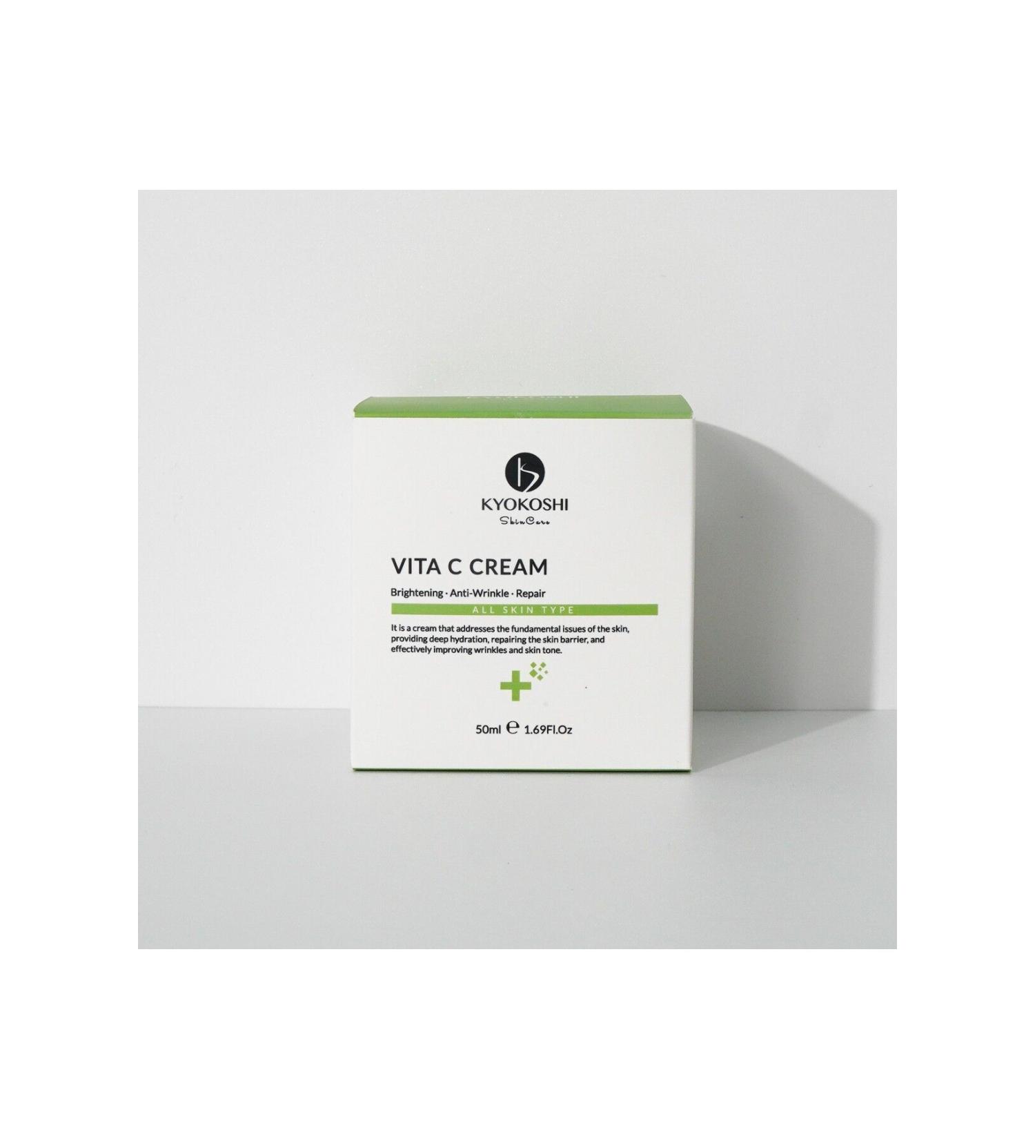 Kyokoshi Vita C Ream | Anti-Wrinkle and Whitening Stem Cell Cream - Buy Online on GoSupps.com