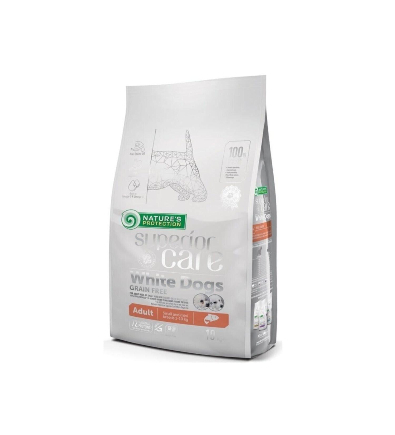 Natures Production Natures Protection Superior Care White Dogs Dog Food 1.5 Kg