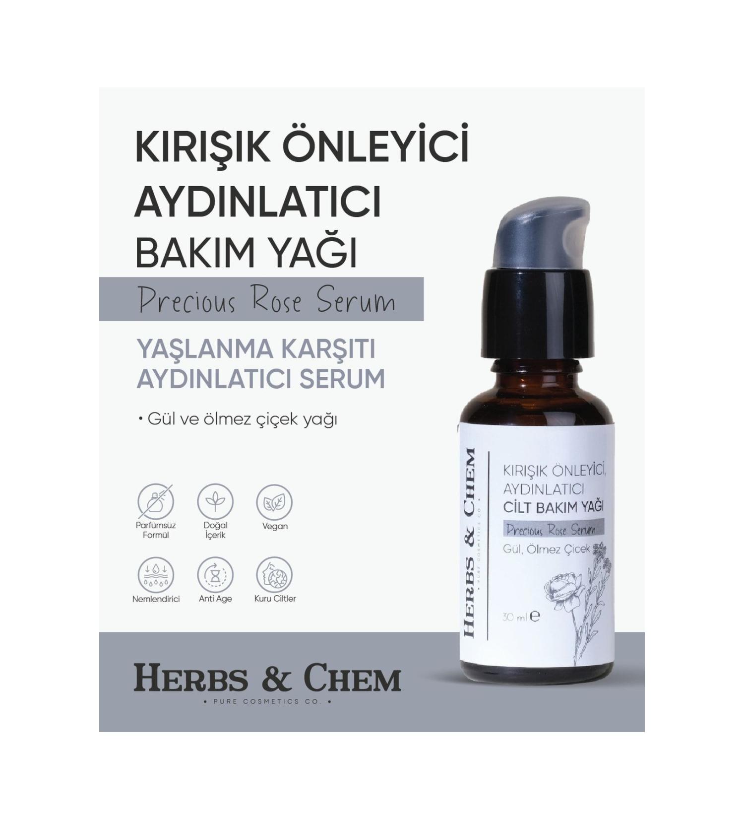 HERBS & CHEM Brightening Care Oil