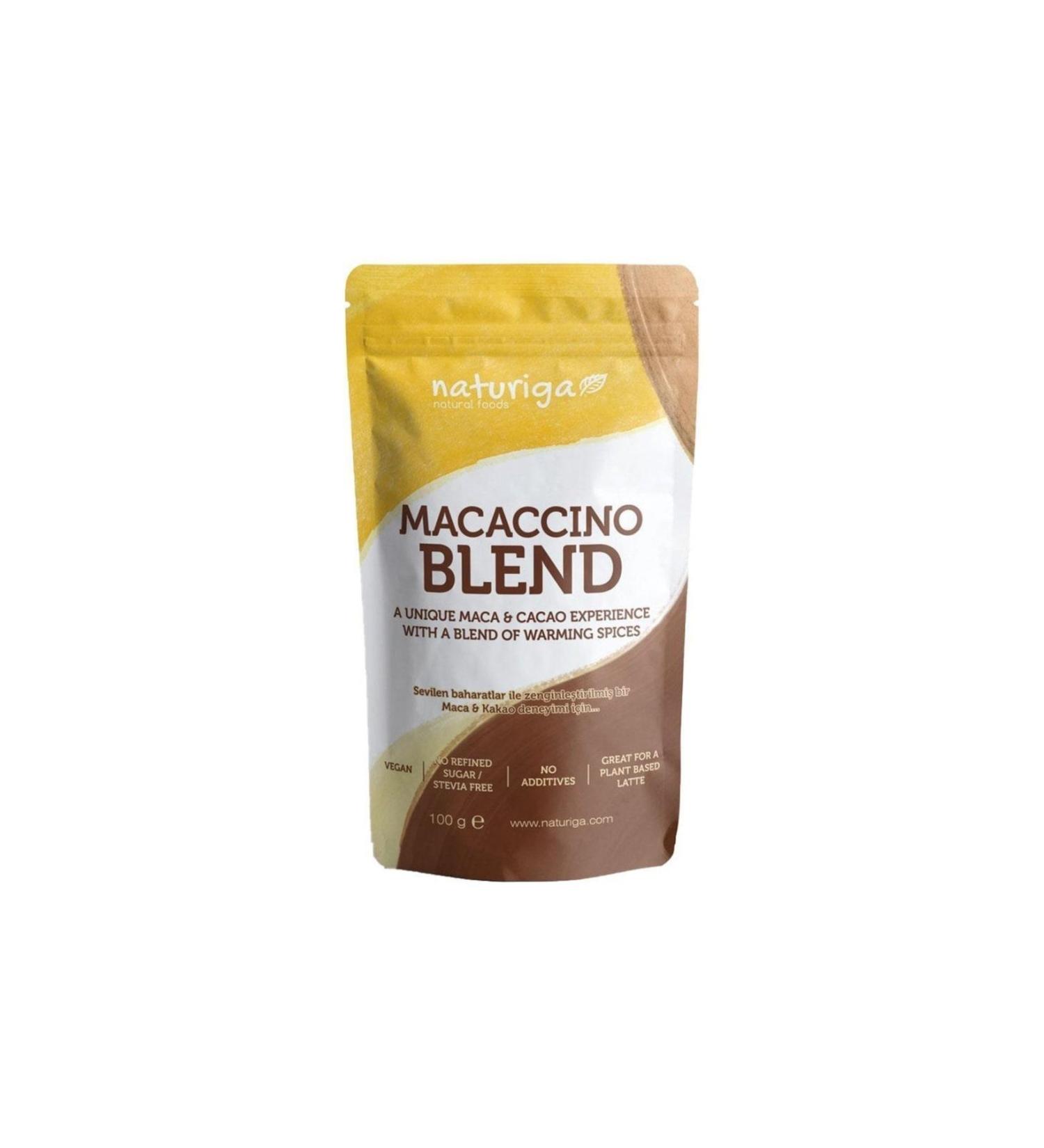 Natural Iga Macaccino Blend Maca & Cocoa Mix 100 Gr