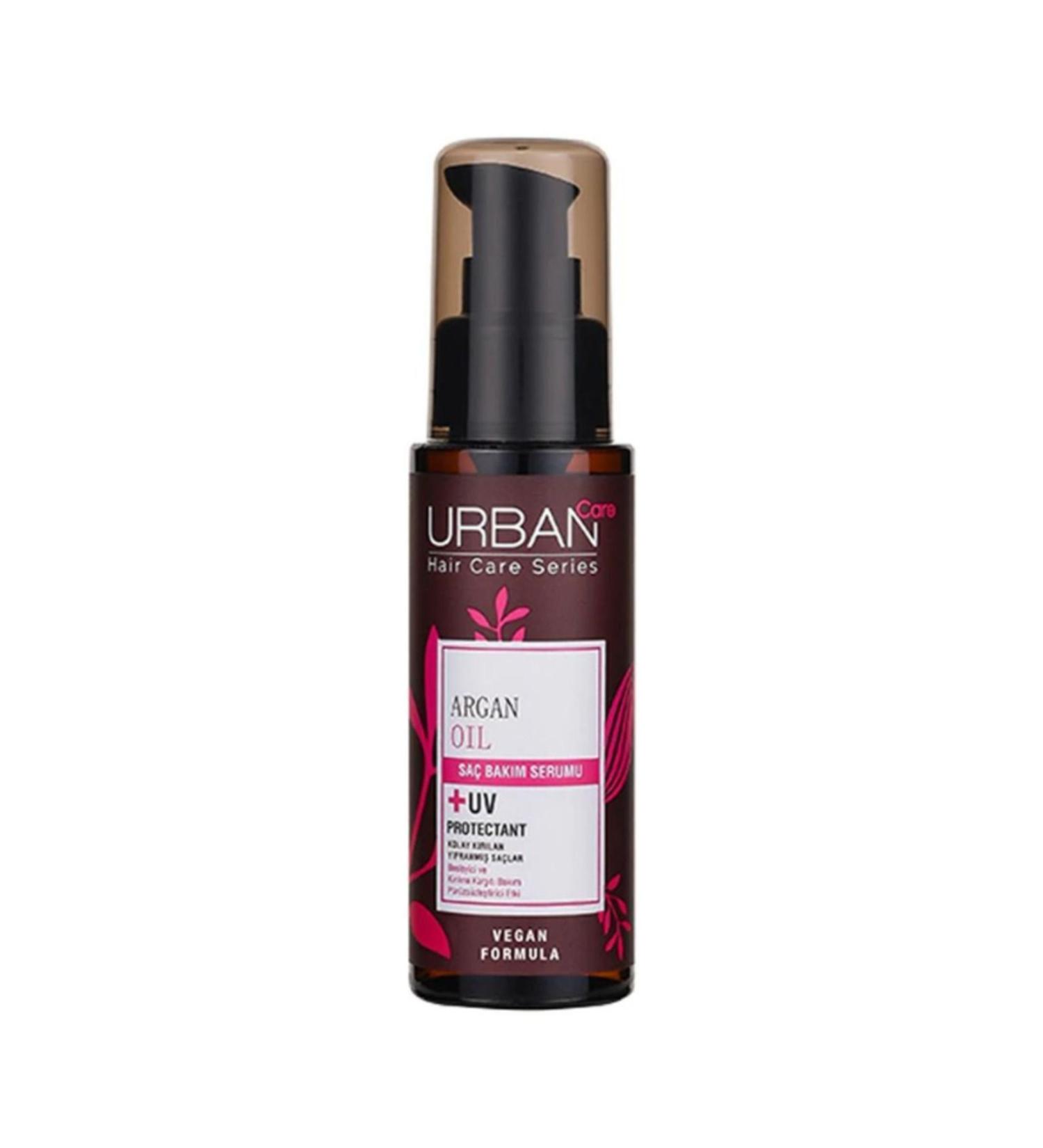 Urban Care Argan Oil Hair Care Serum for Frizz and Dull Hair 75