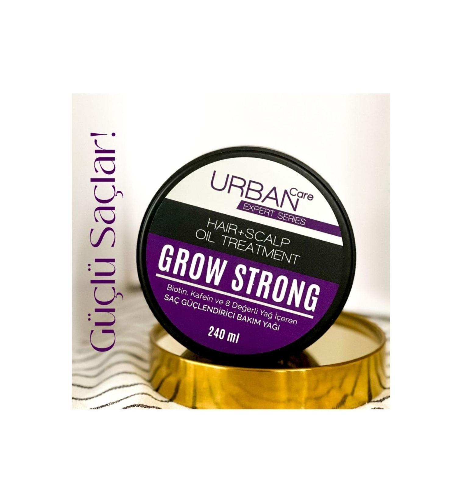Urban Care Grow Strong Strengthening Super Hair Care Oil for Weak Hair 240 ml - Buy Online on GoSupps.com