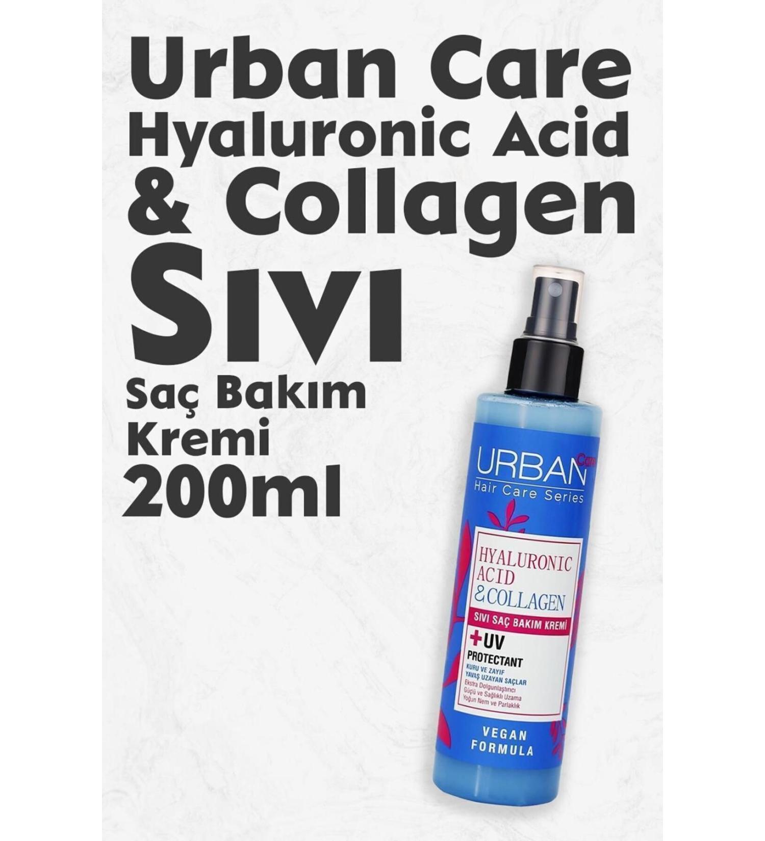 Urban Care Hyaluronic & Collagen Liquid Care Cream 200 ml