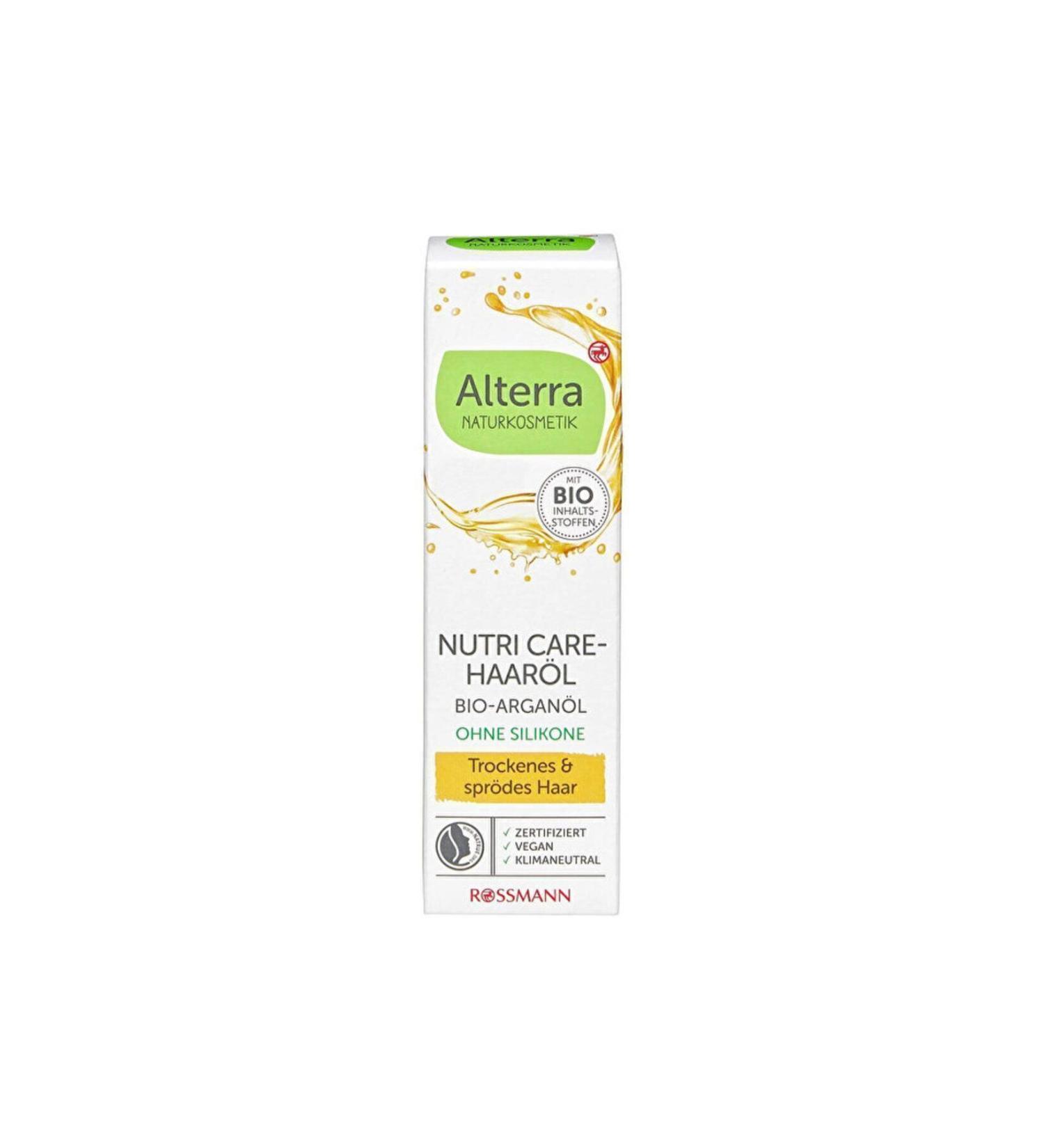 Alterra Hair Oil for Dry and Brittle Hair Nutricare 50 ml