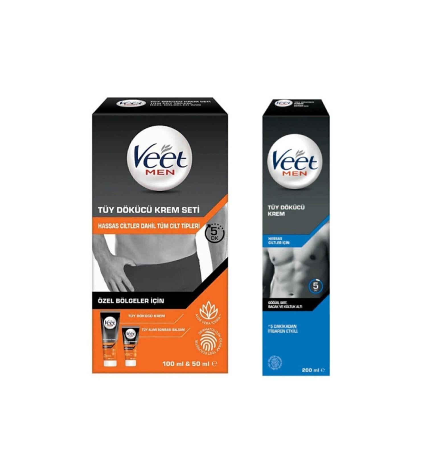 Veet Mustore - Hair Removal Cream For Men