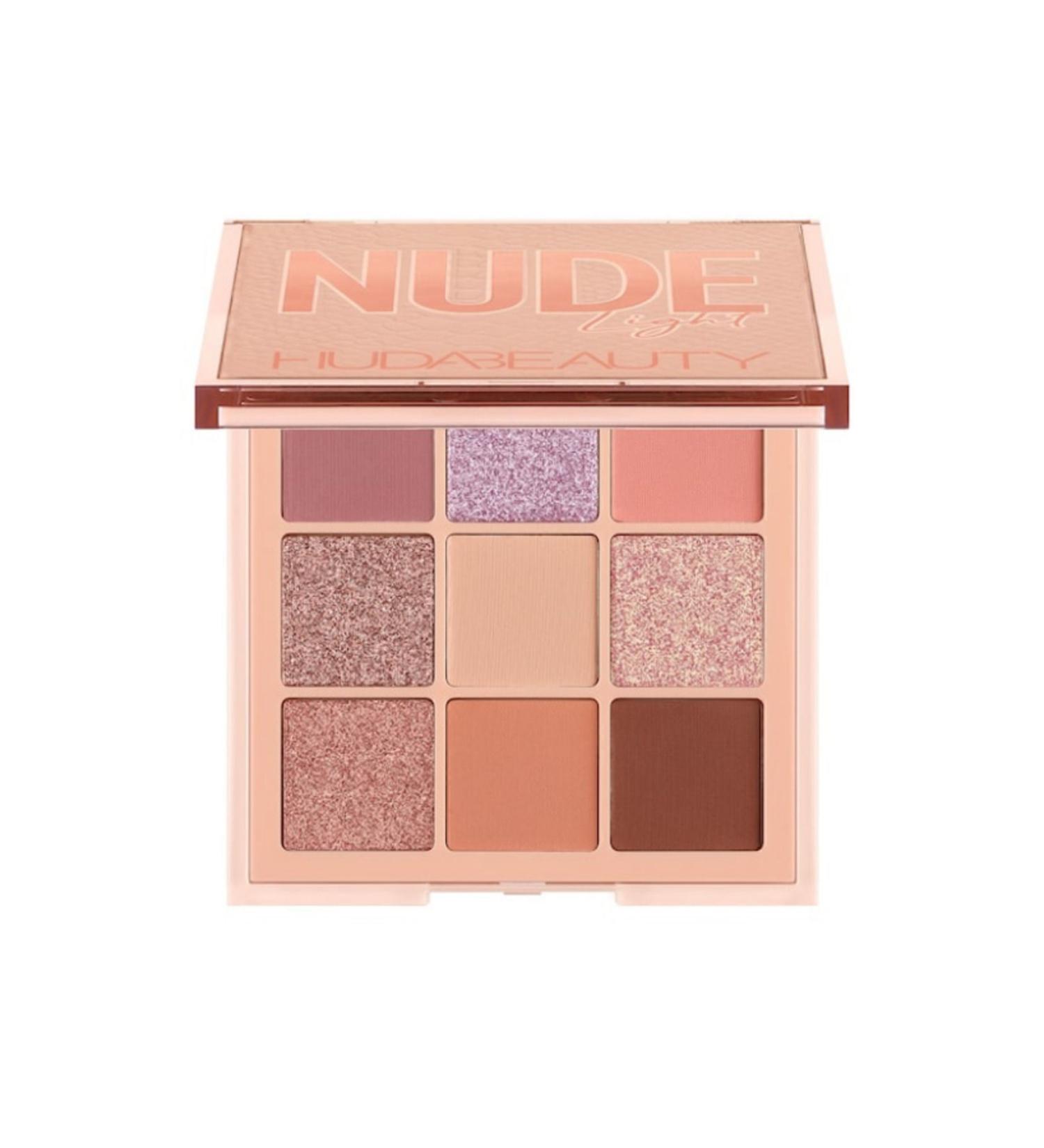 Huda Beauty Soft Mattes Super Shiny Colors And Complementary Metallics Nude Light Eyeshadow Palette - Buy Online on GoSupps.com