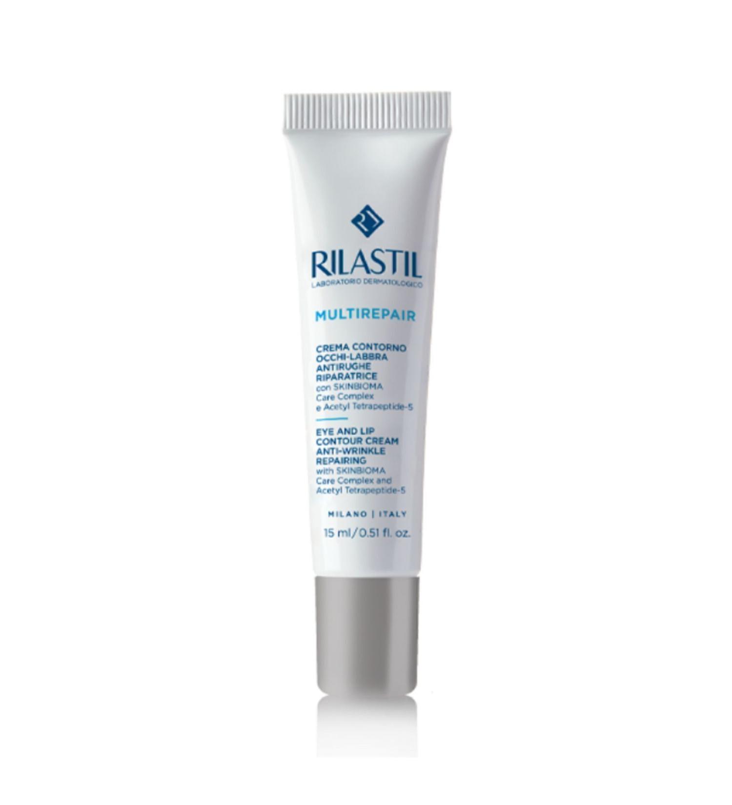 Rilastil REPAIR CREAM THAT CORRECTS Wrinkles Swelling and Dark Circles Around the Eyes and Lips