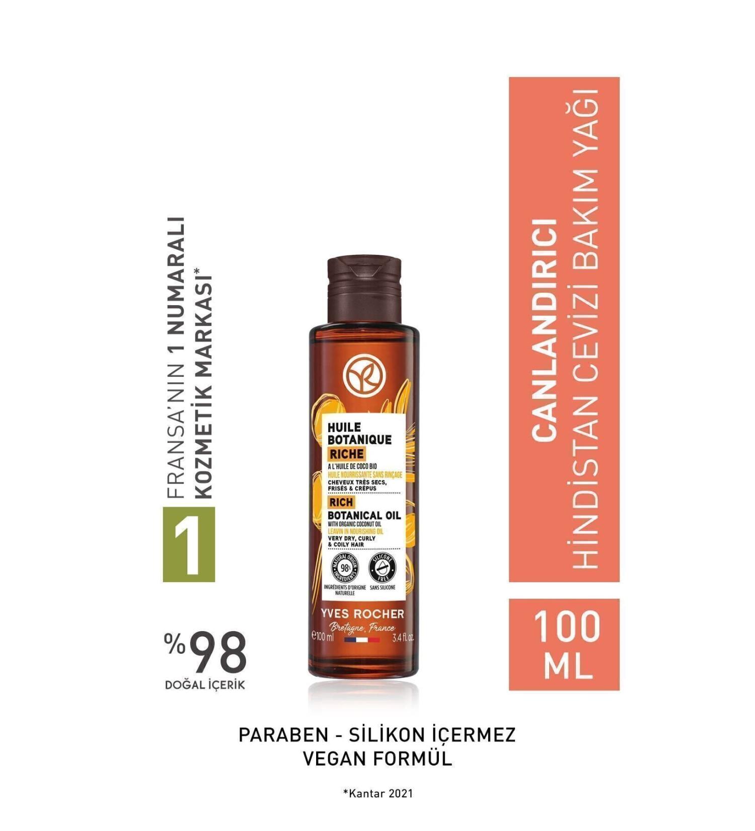 Yves Rocher Revitalizing Coconut Prebiotic Care Oil - Vegan-100 ml + LaRochePosay Gel - Buy Online on GoSupps.com