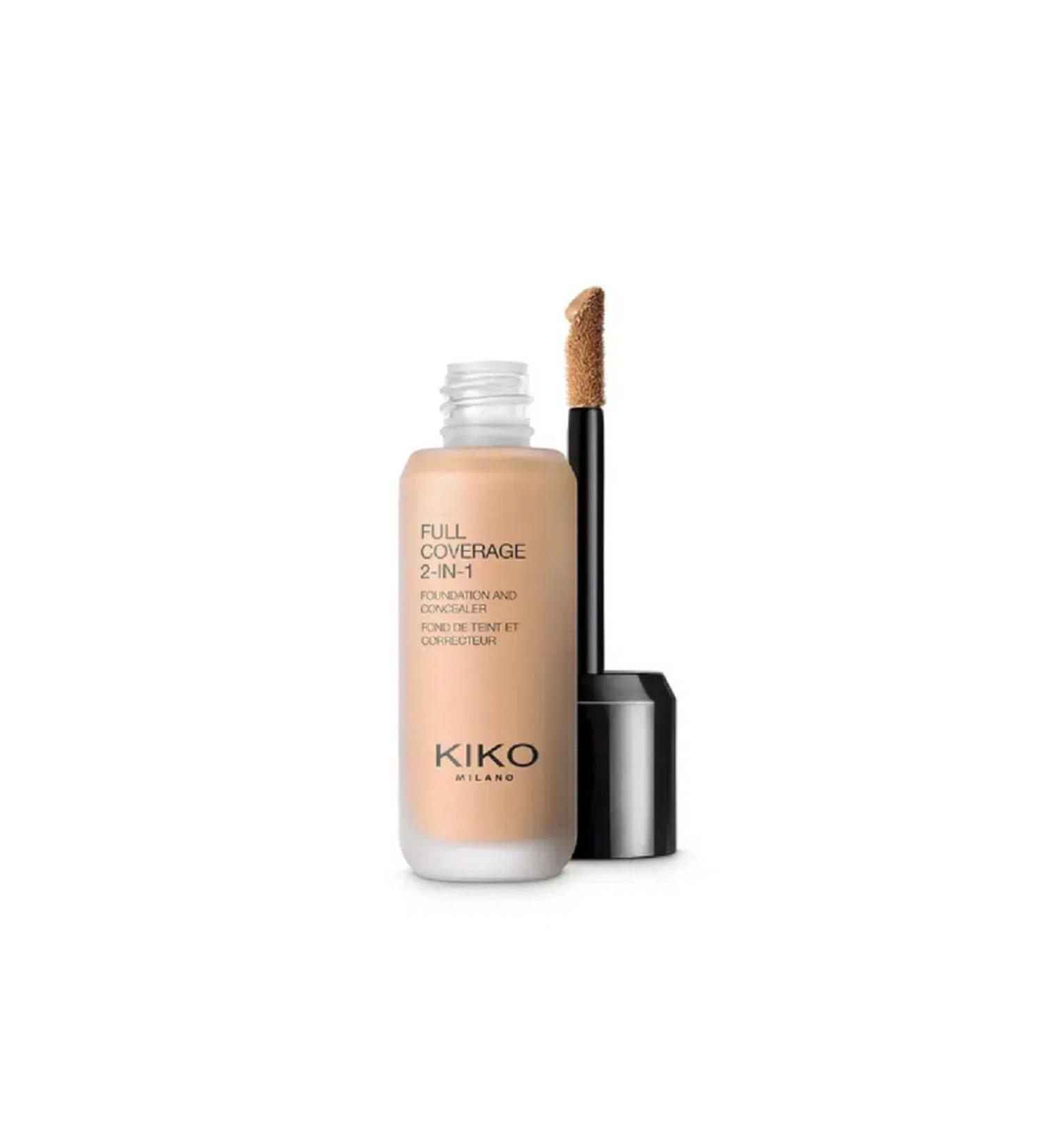KIKO Full Coverage 2-in-1 Foundation & Concealer with Superior Coverage
