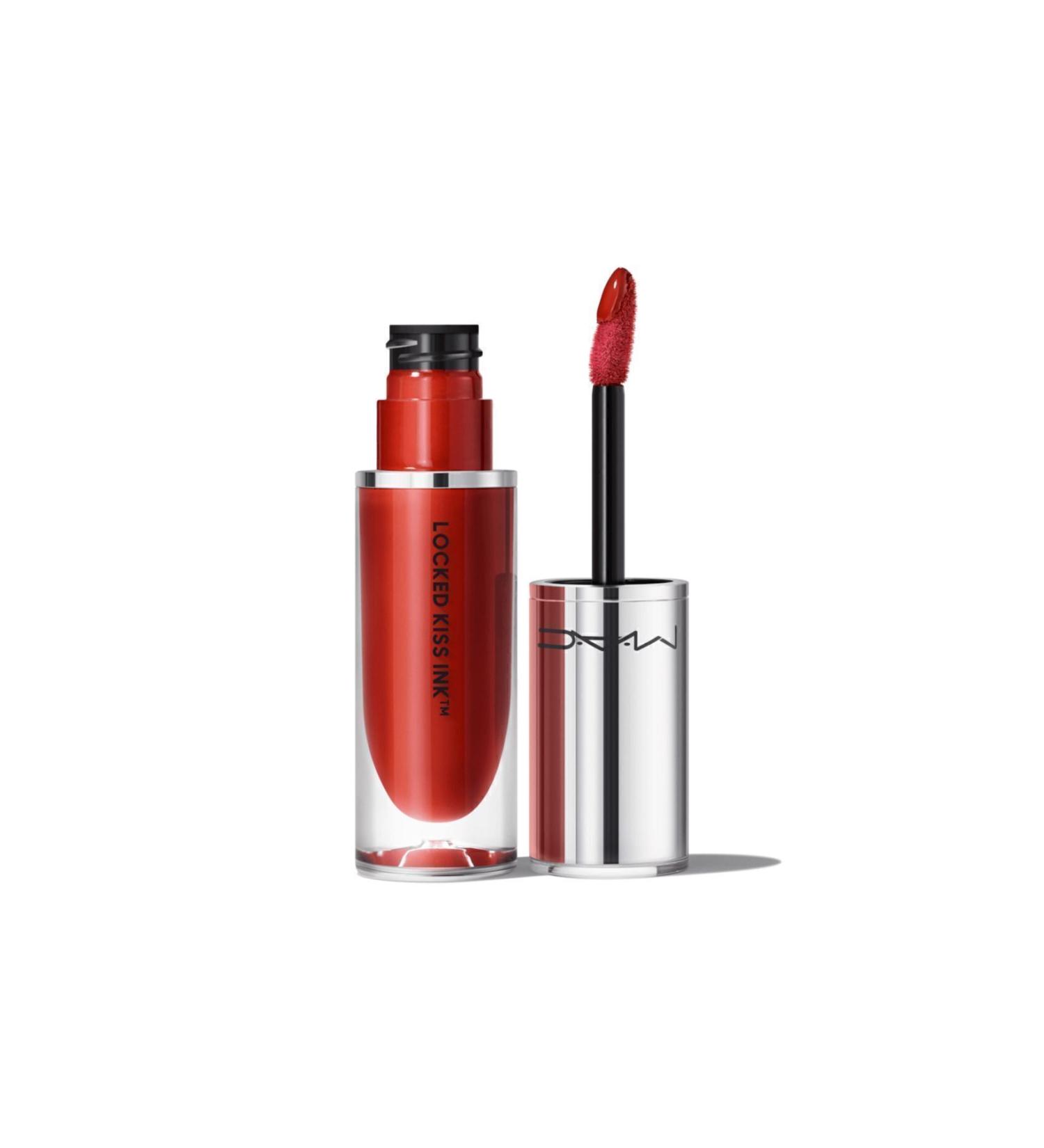 Mac EXTRA CHILI / LOCKED KISS INK 24HR LIQUID MATTE LIPSTICK - WARM TILE RED
