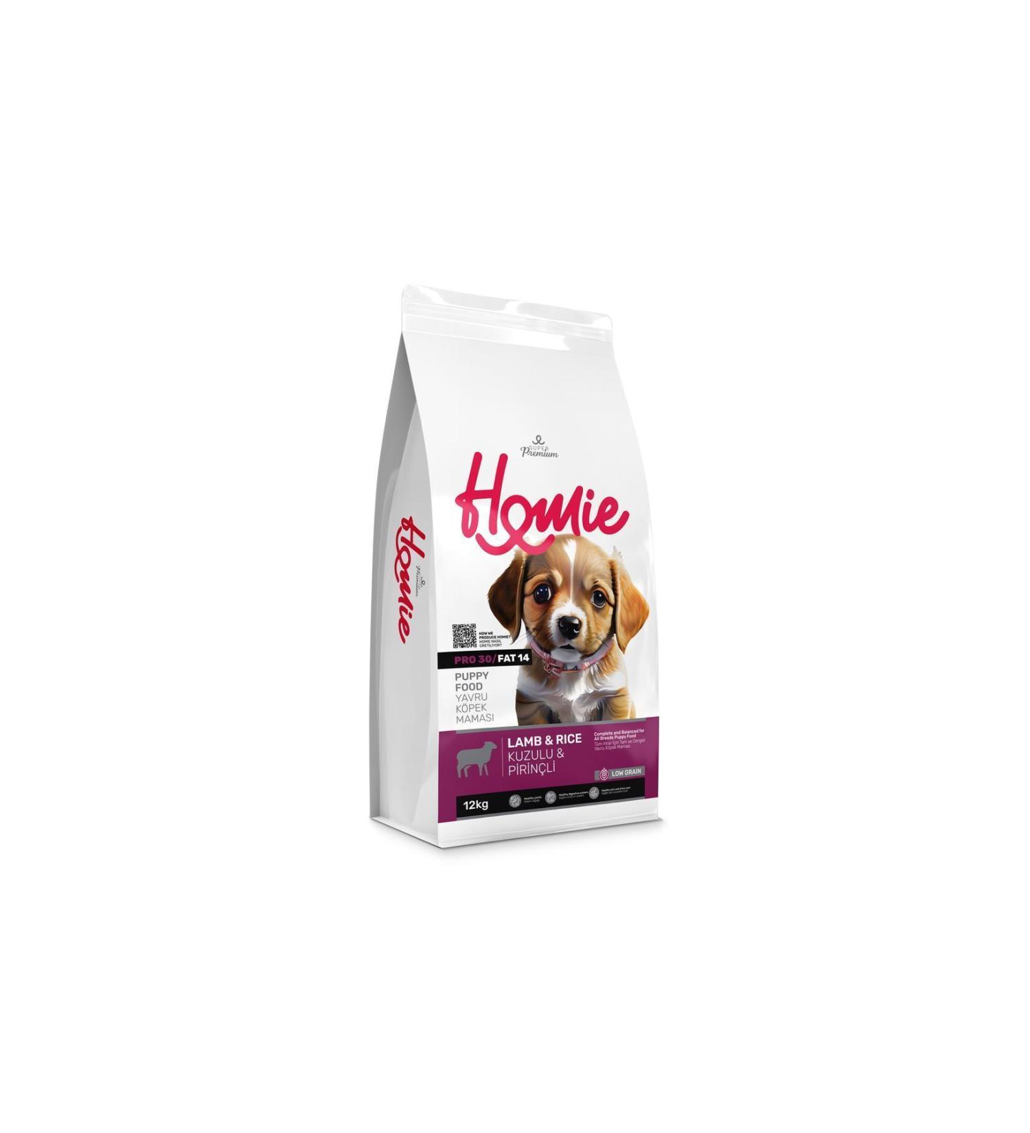 Homie Low Grain Lamb & Rice Puppy Food 12 Kg