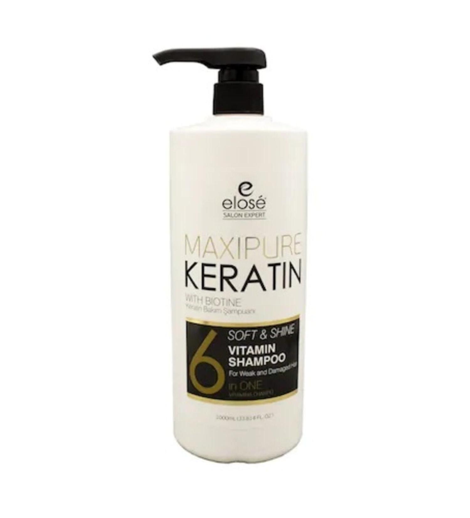 Elose Keratin Essence Hair Care Shampoo 1000 ml