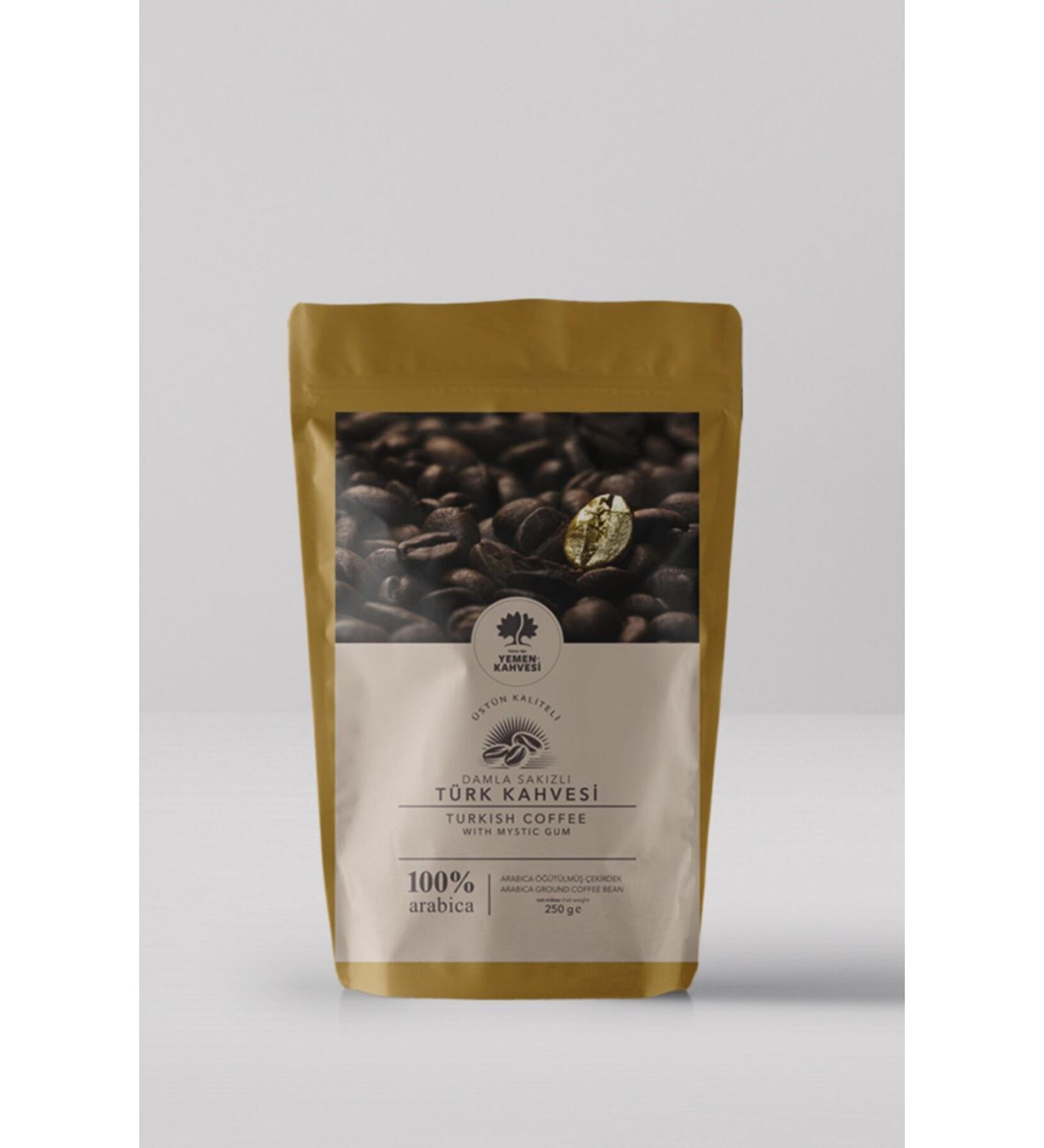 YEMEN COFFEE 1 Piece 250 gr Mastic Turkish Coffee