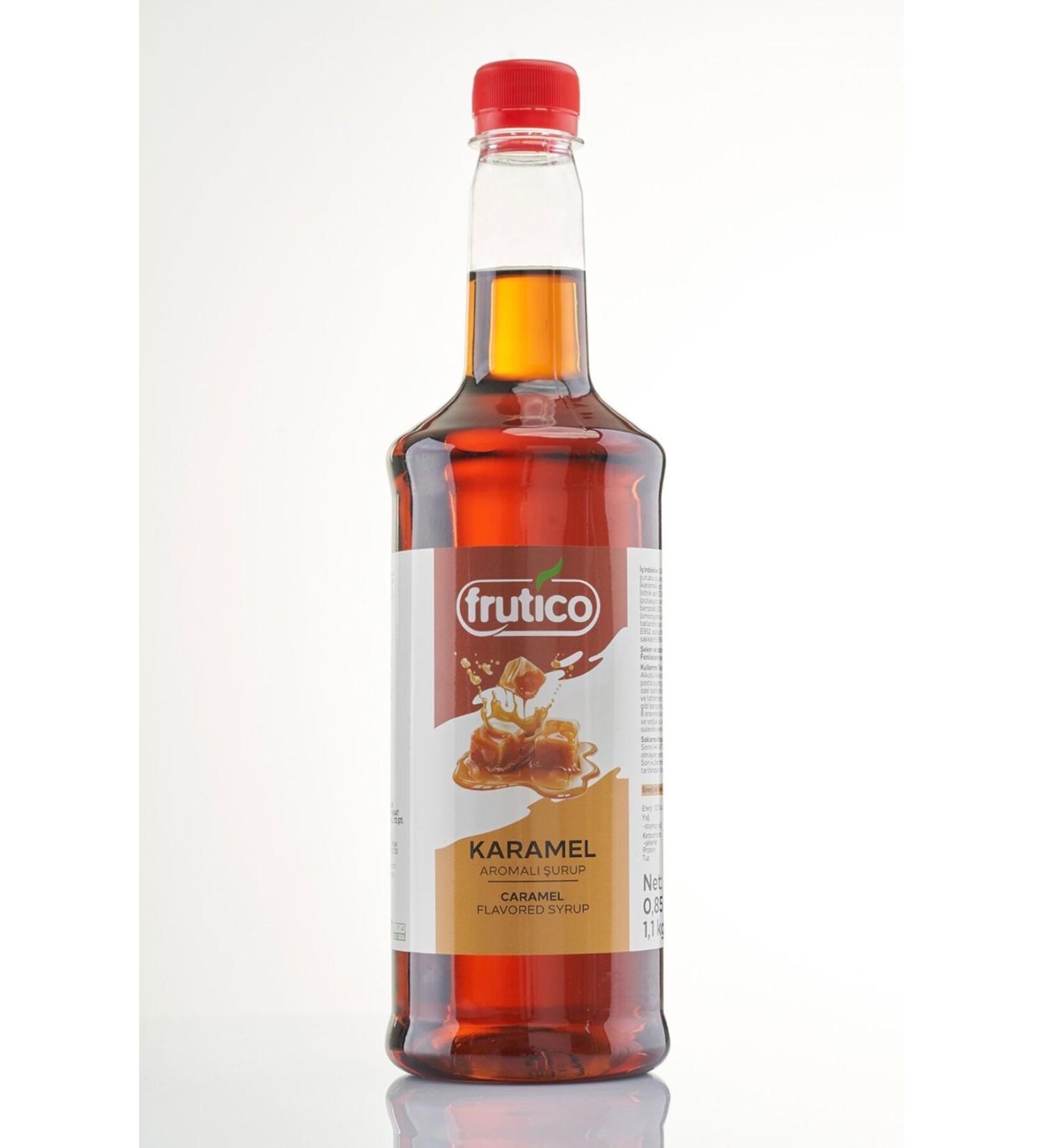 FRUTICO Caramel Coffee and Cocktail Syrup 85 Cl (850ML)