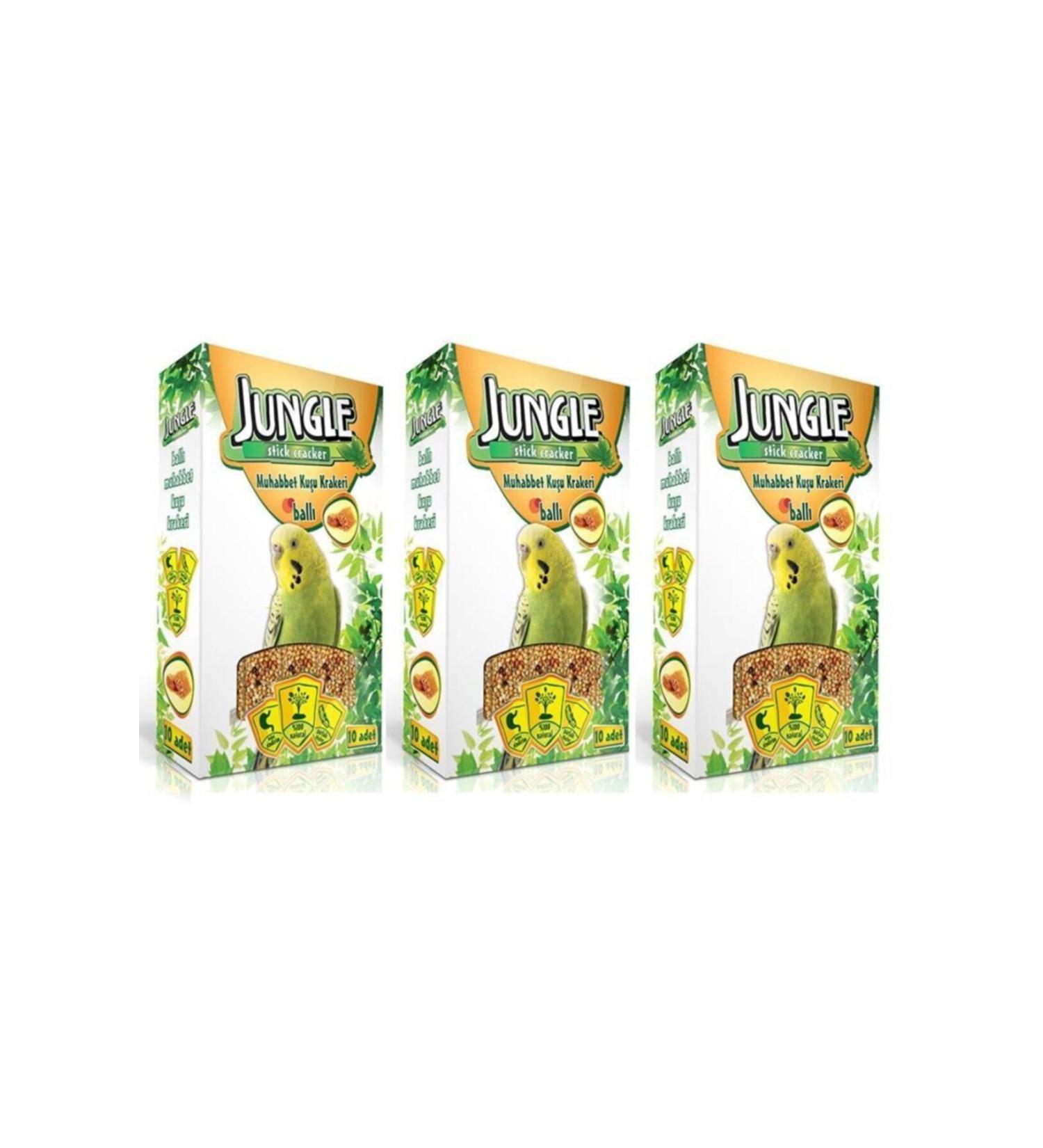 Jungle Honey Budgie Crackers 10 Pieces (3 Pieces)