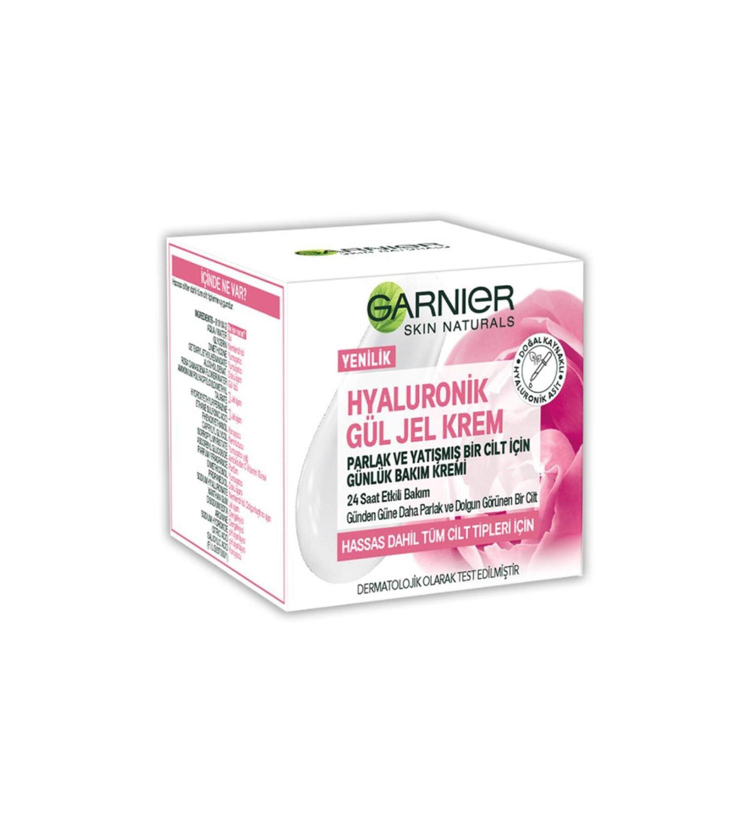Garnier Daily Care Rose Gel Cream Hyaluronic 50 ml