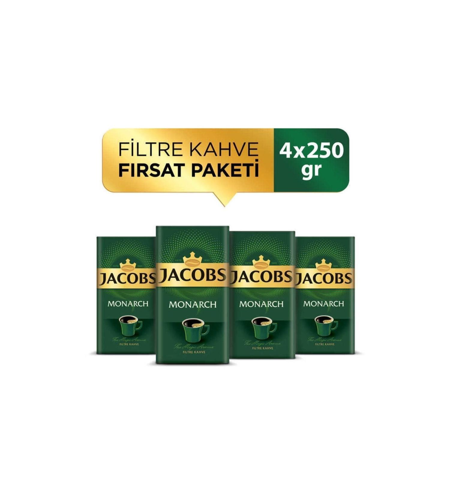Jacobs Monarch Filter Coffee 250 gr X 4 Pack