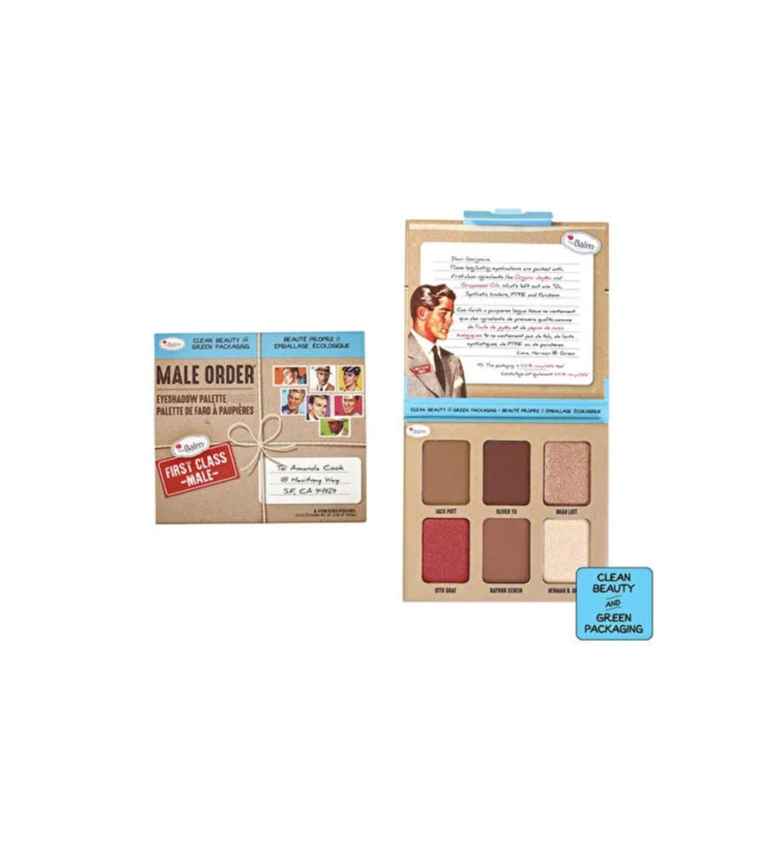 the balm Eyeshadow Palette First Class Male
