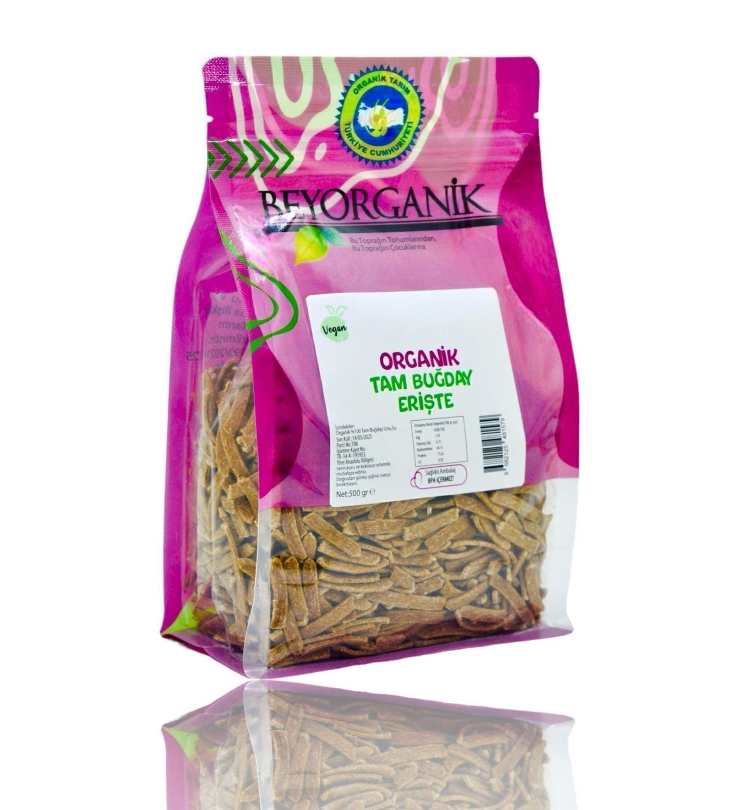 BEYORGANIC Organic Whole Wheat Noodles 500gr - Buy Online on GoSupps.com