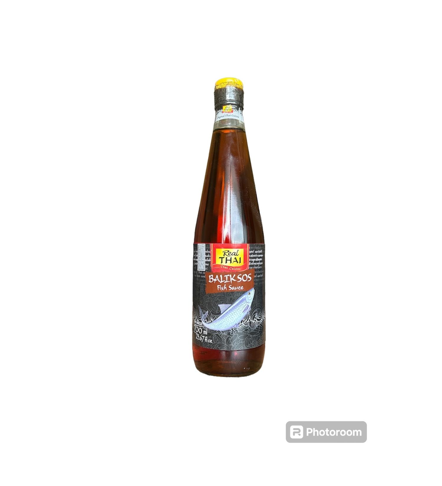 Real Thai Fish Sauce 700 ml Fish Sauce Far East Sauce Cooking Sauce Fish Marinade