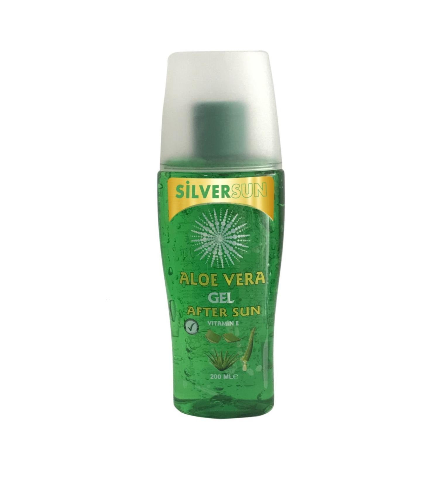 Silversun Aloe Vera After Sun Gel Vitamin E 200 Ml
