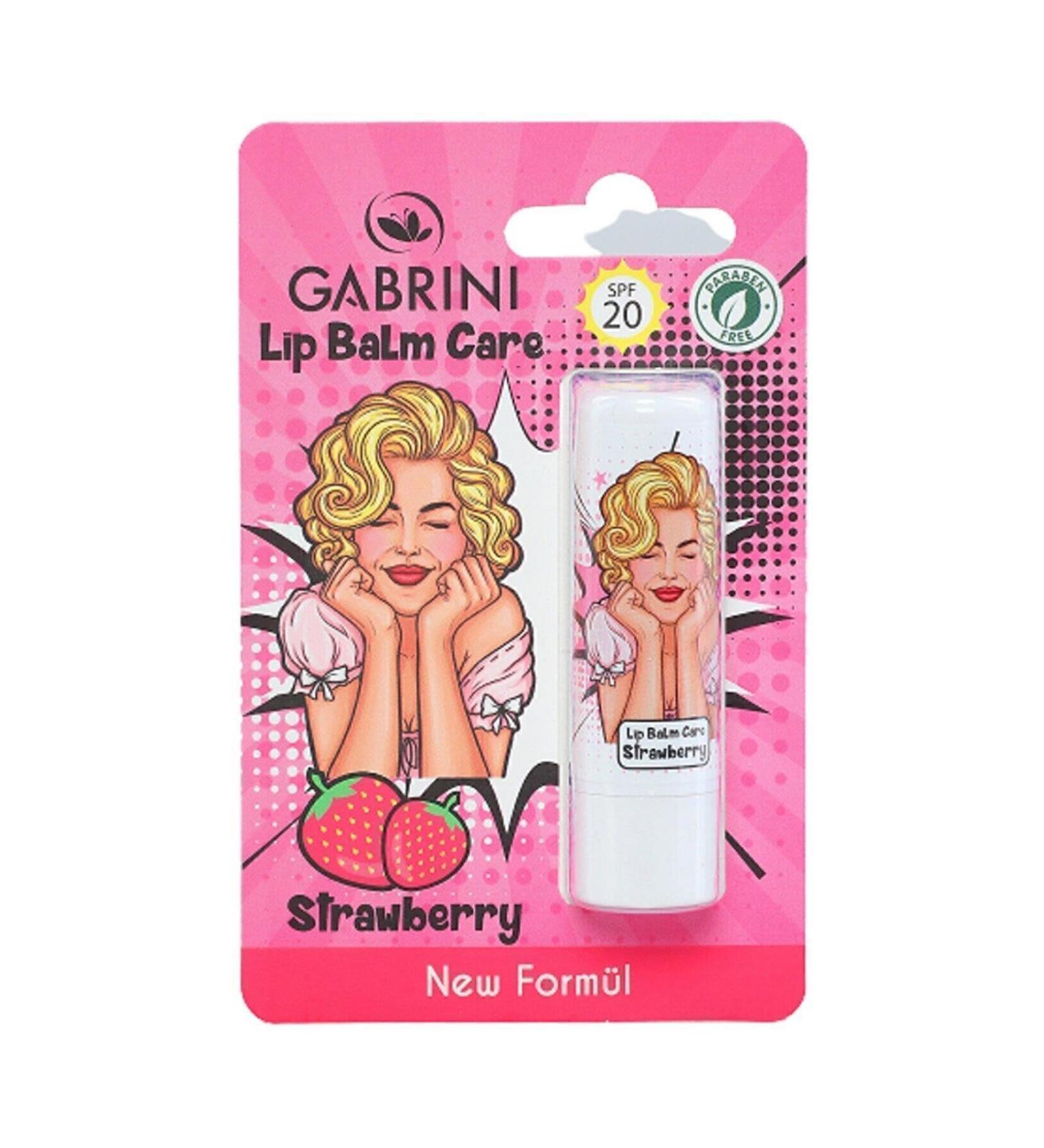 Gabrini Popart Lipcare Strawberry