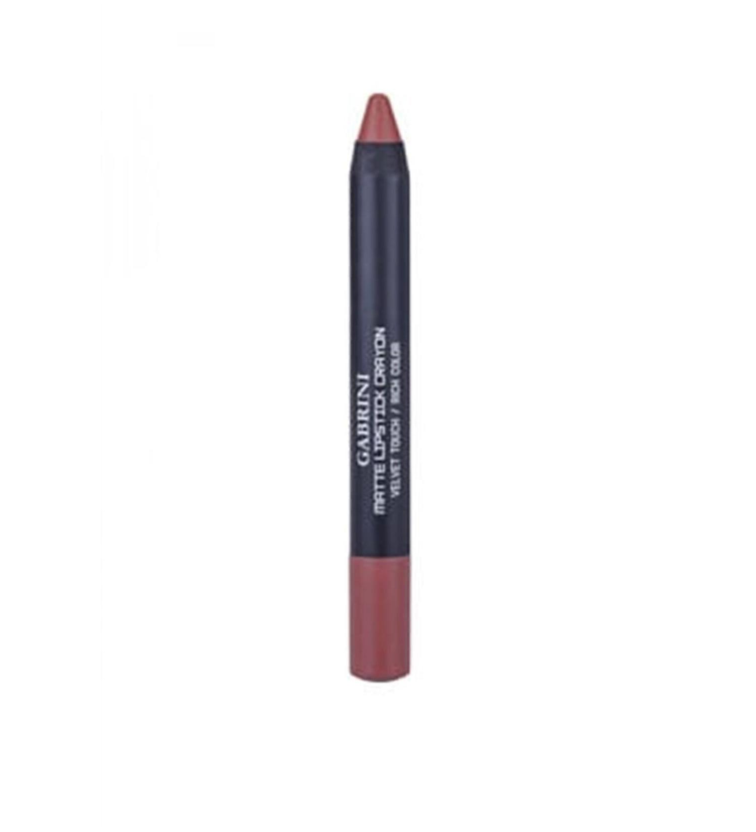 Gabrini Matte Pencil Lipstick - Matte Lipstick Crayon 09