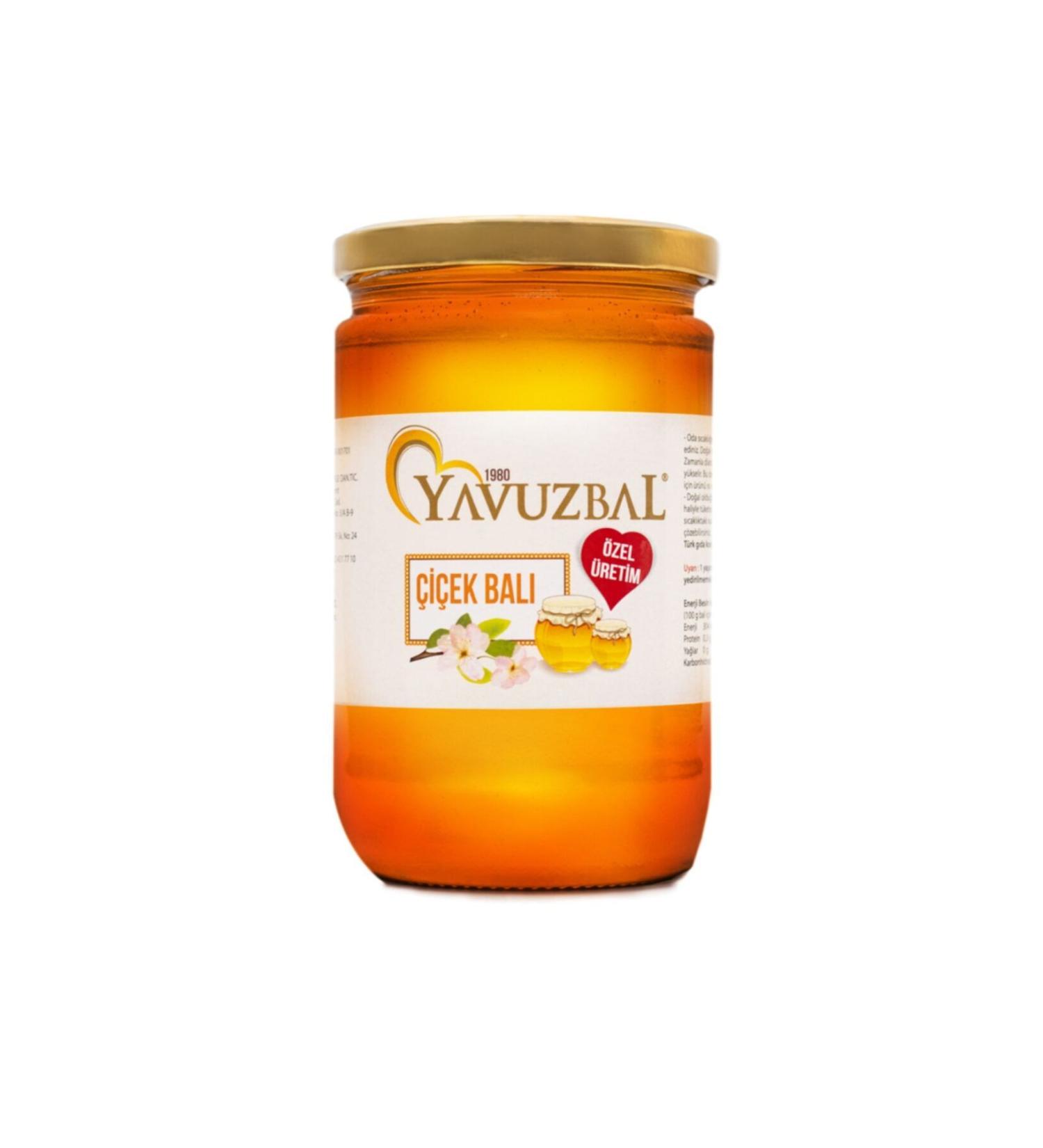YAVUZBAL Pure Flower Honey 850 G