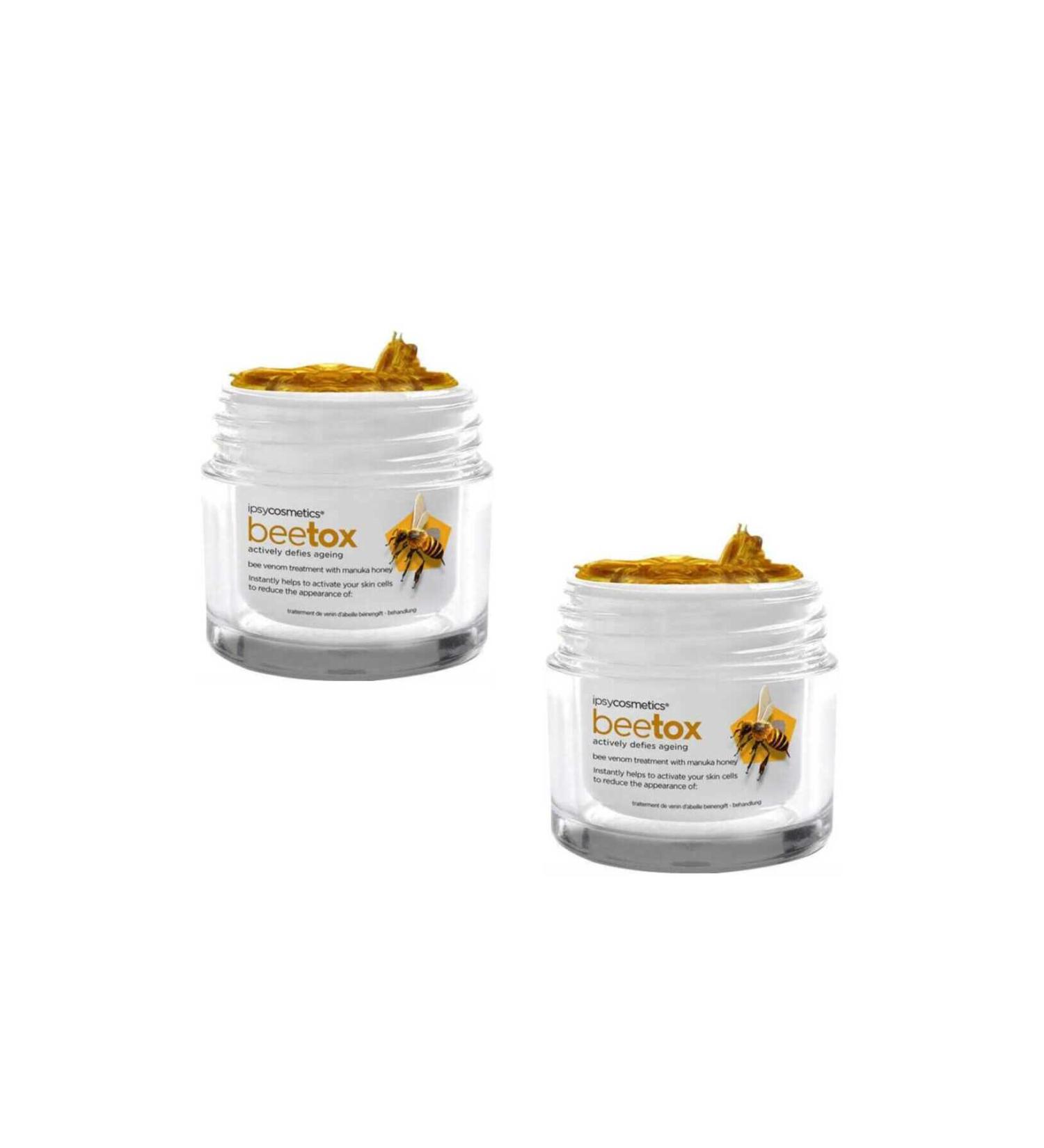 Natural Boost Bee Tox Bee Venom and Anti-Wrinkle Cream 100 ML / Bee Tox Cream 100 ML 2 Pieces