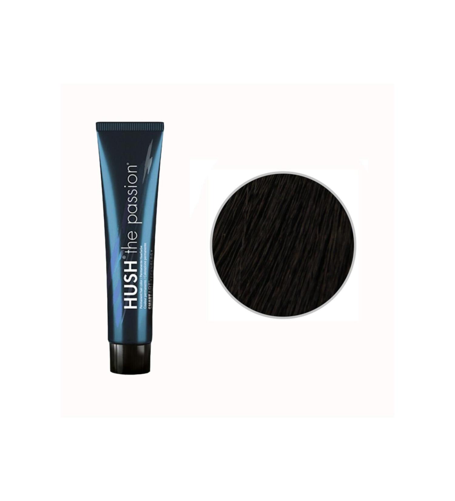 HUSH The Passion Smartart Hair Dye 1 11 Blue Black Oxidizer Free 60 ml - Buy Online on GoSupps.com