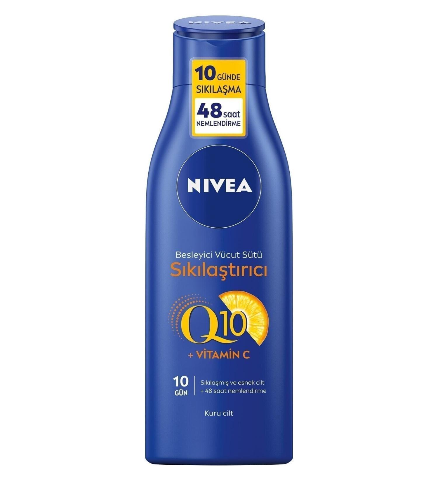 NIVEA Cellulite Cream Q10 Firming Body Milk 250ml X2pcs 48 Hours Moisturizing 10 Days... 508T series - Buy Online on GoSupps.com
