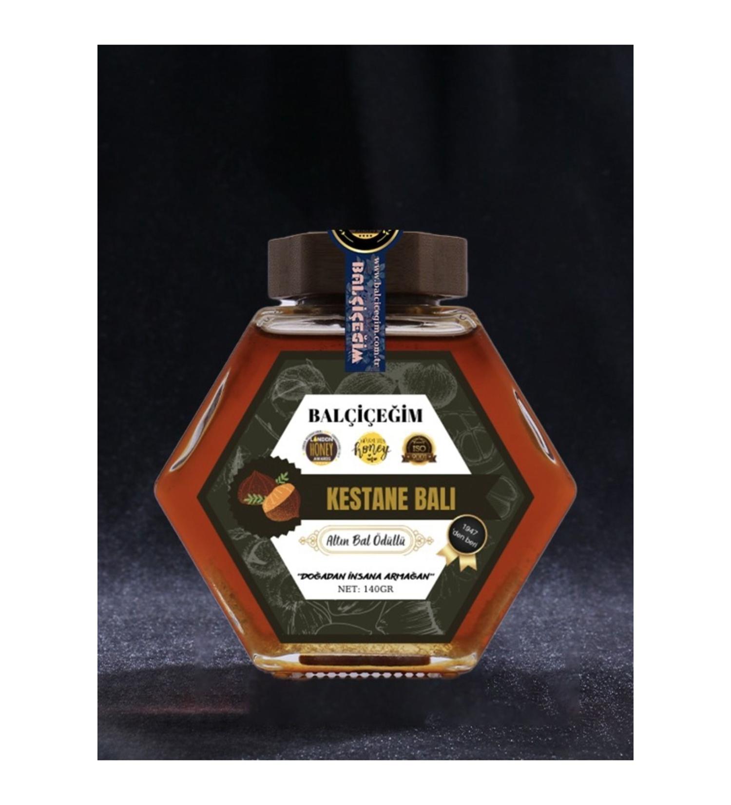 bal i e im Chestnut Honey 350 gr (GOLDEN HONEY AWARD WINNER)