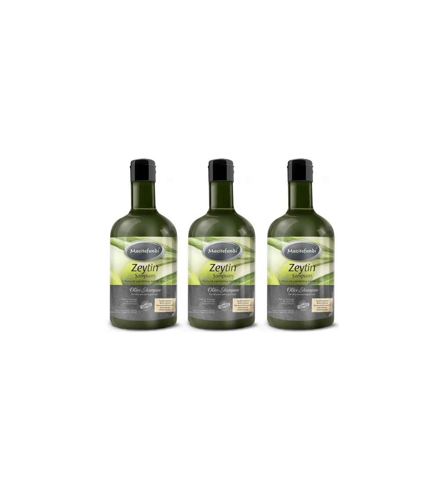 Mecit Efendi Olive Oil Shampoo 400 ml 3-pack