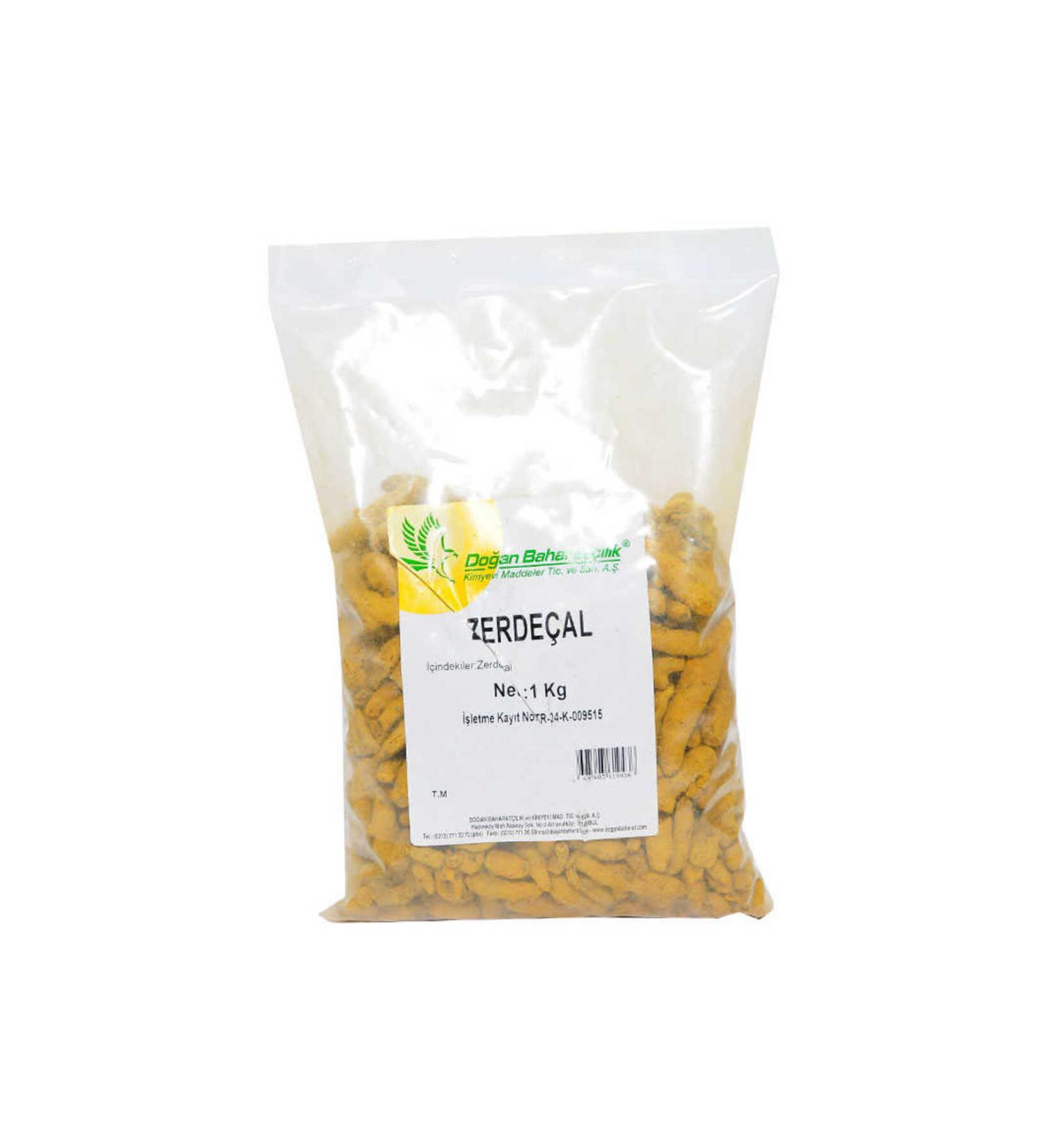 LENAY CLZ214 Turmeric Root Natural Grain 1000 Gr Package