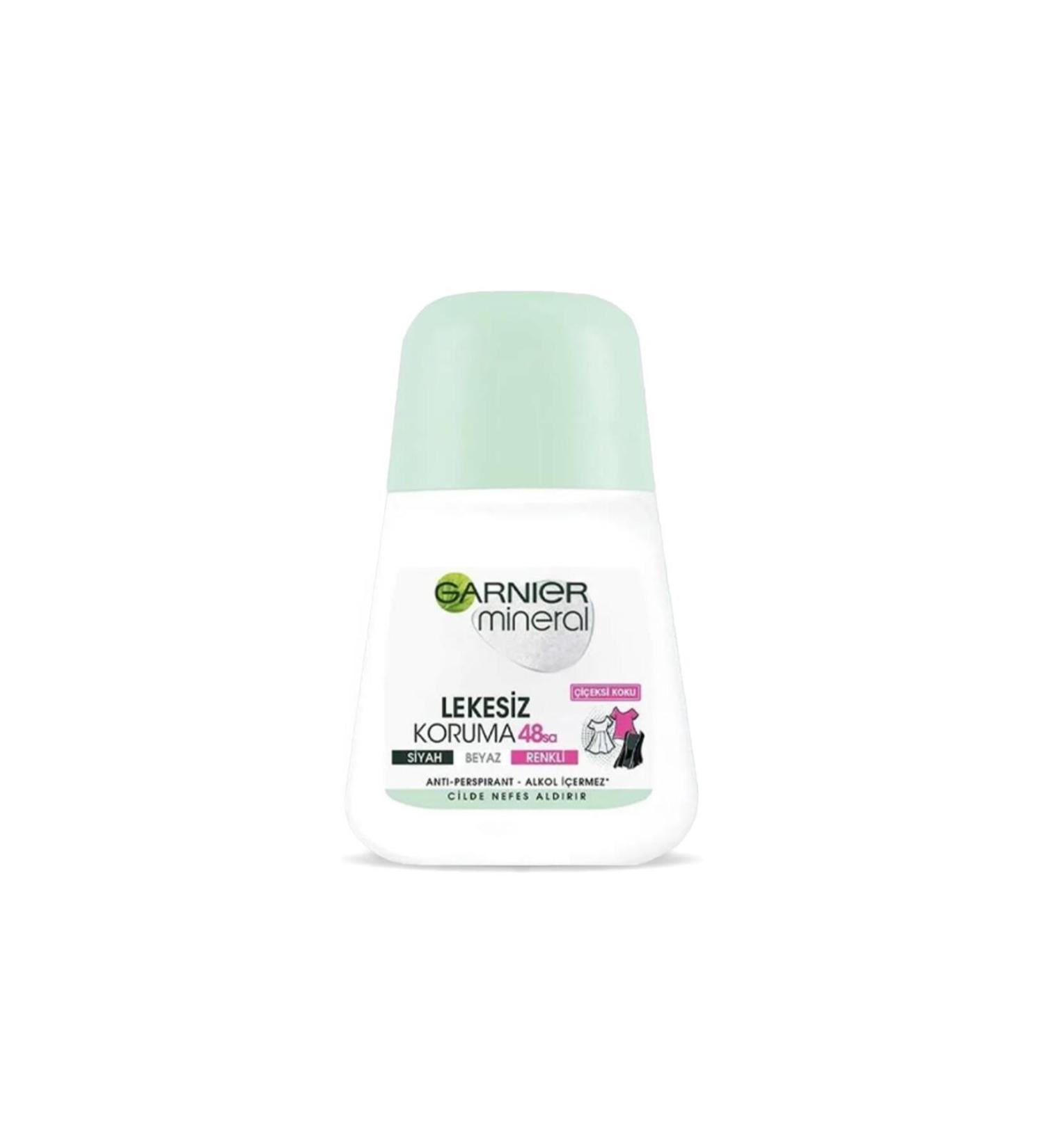 Garnier Mineral 48h Spotless Protection Floral Fragrance Roll-on 50 ml