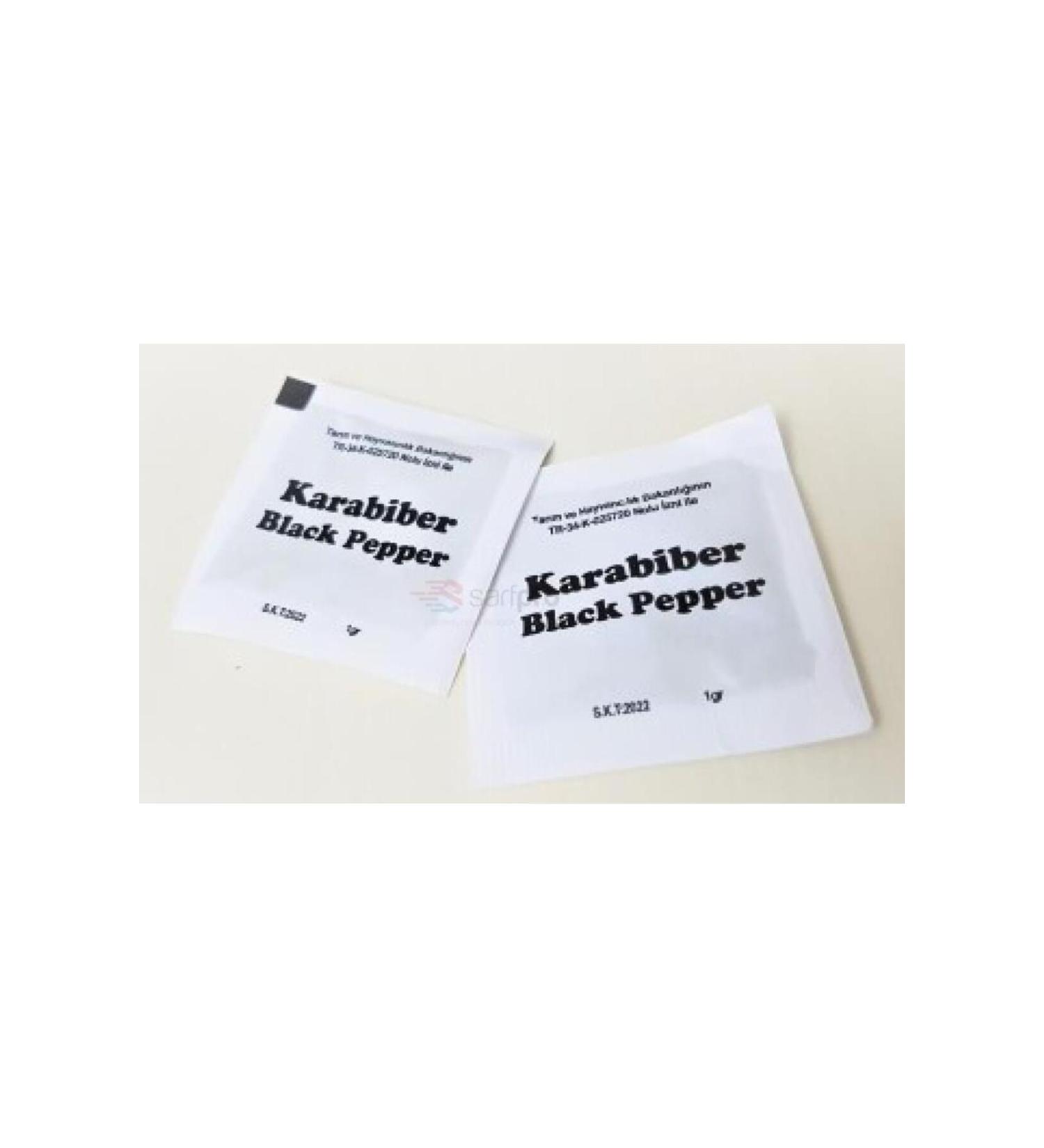 AKY Black Pepper Disposable Pk: 1000 Li Approximately: 550 G.