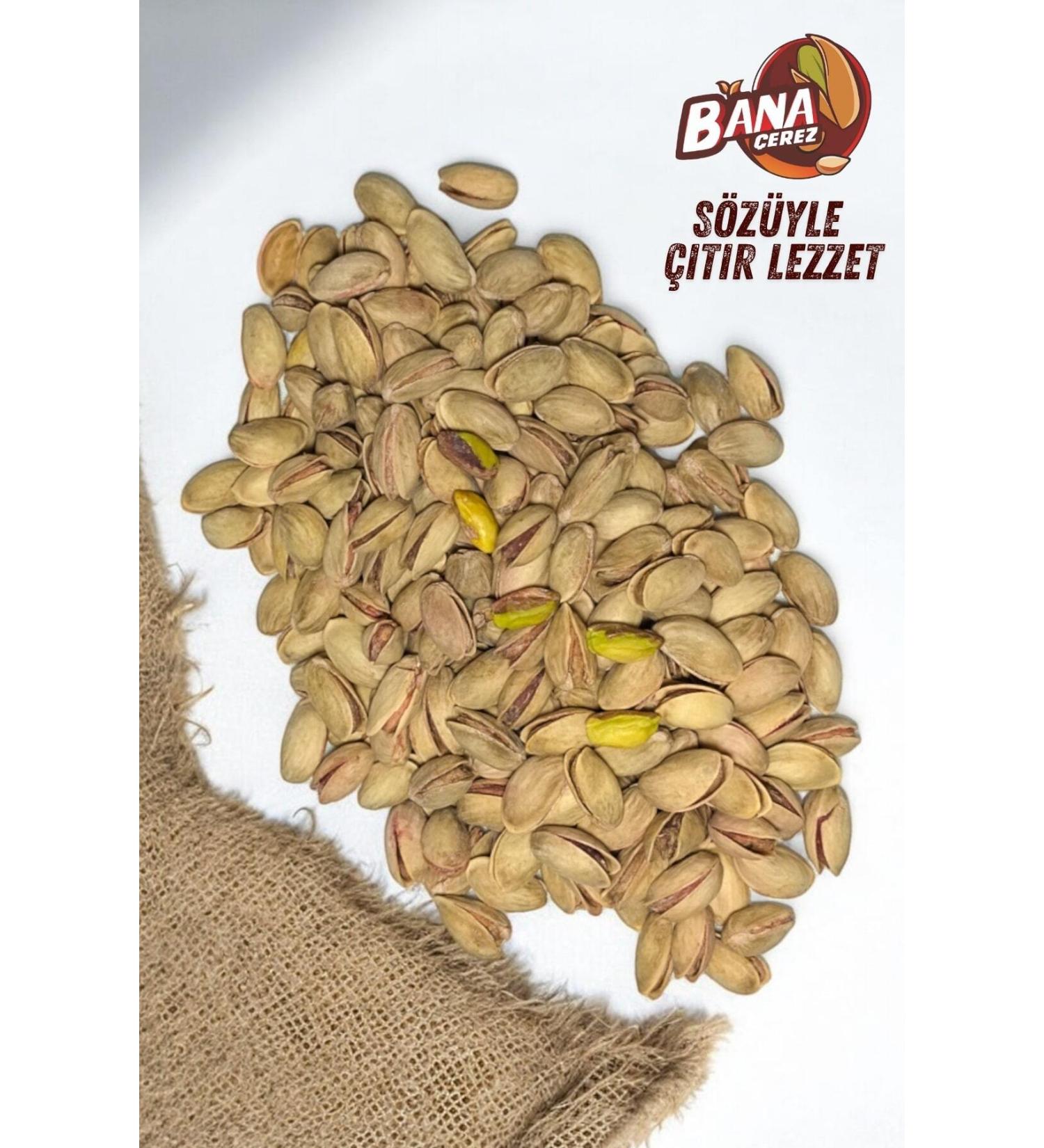 Bana Snack Pistachios Roasted in Shell (1KG)