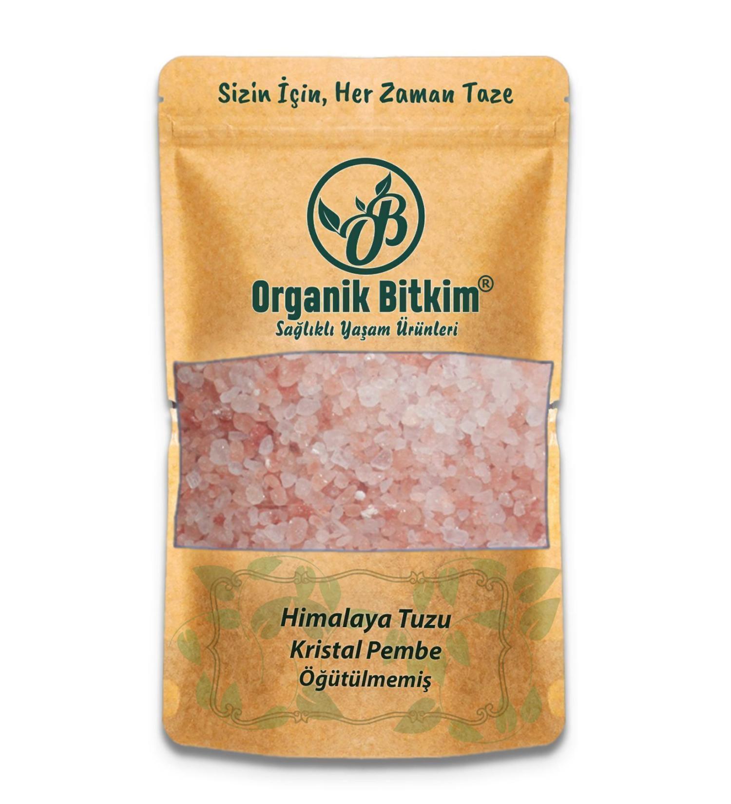 Organic Bitkim Himalayan Salt Crystal - Pink 1000 gr X 2 Pcs