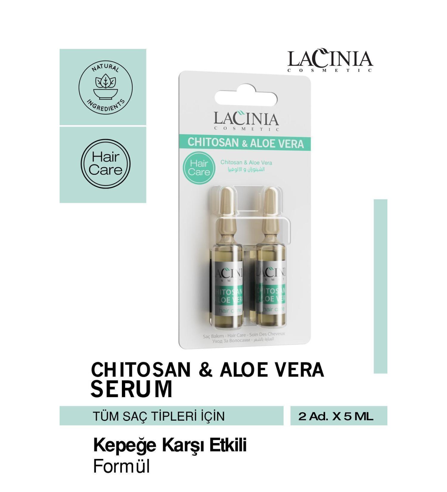 Lacinia Chitosan & Aloe Vera Hair Serum is Suitable for Hair Care - Buy Online on GoSupps.com
