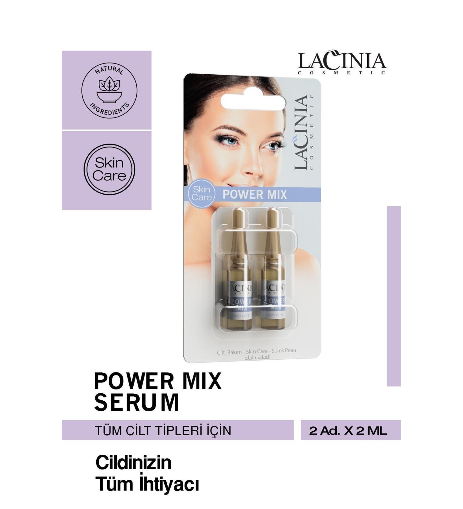 Lacinia Power Mix Serum is Suitable for Facial Care - Buy Online on GoSupps.com