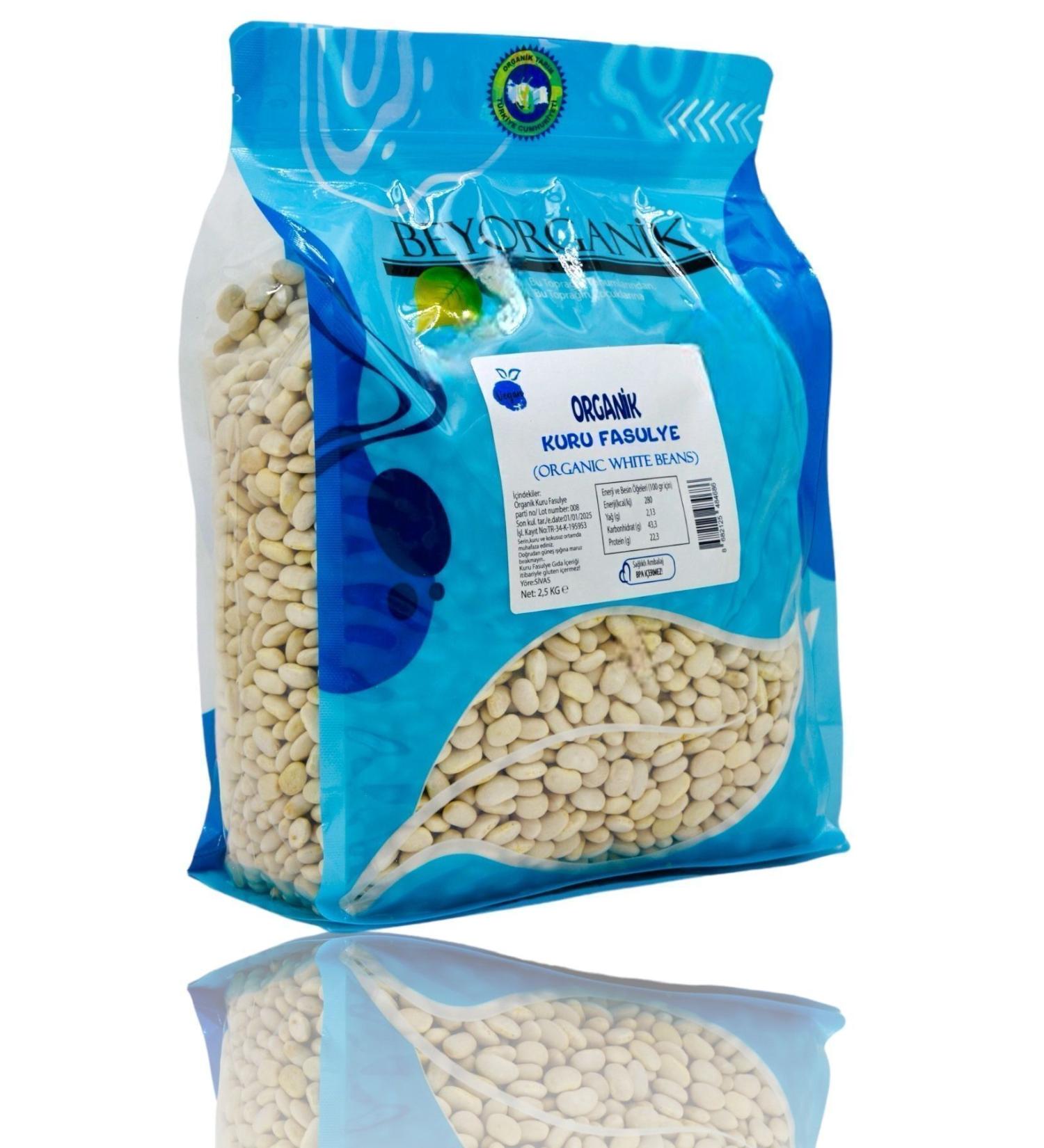 BEYORGANIK Organic Dry Bean Bush 2.5kg