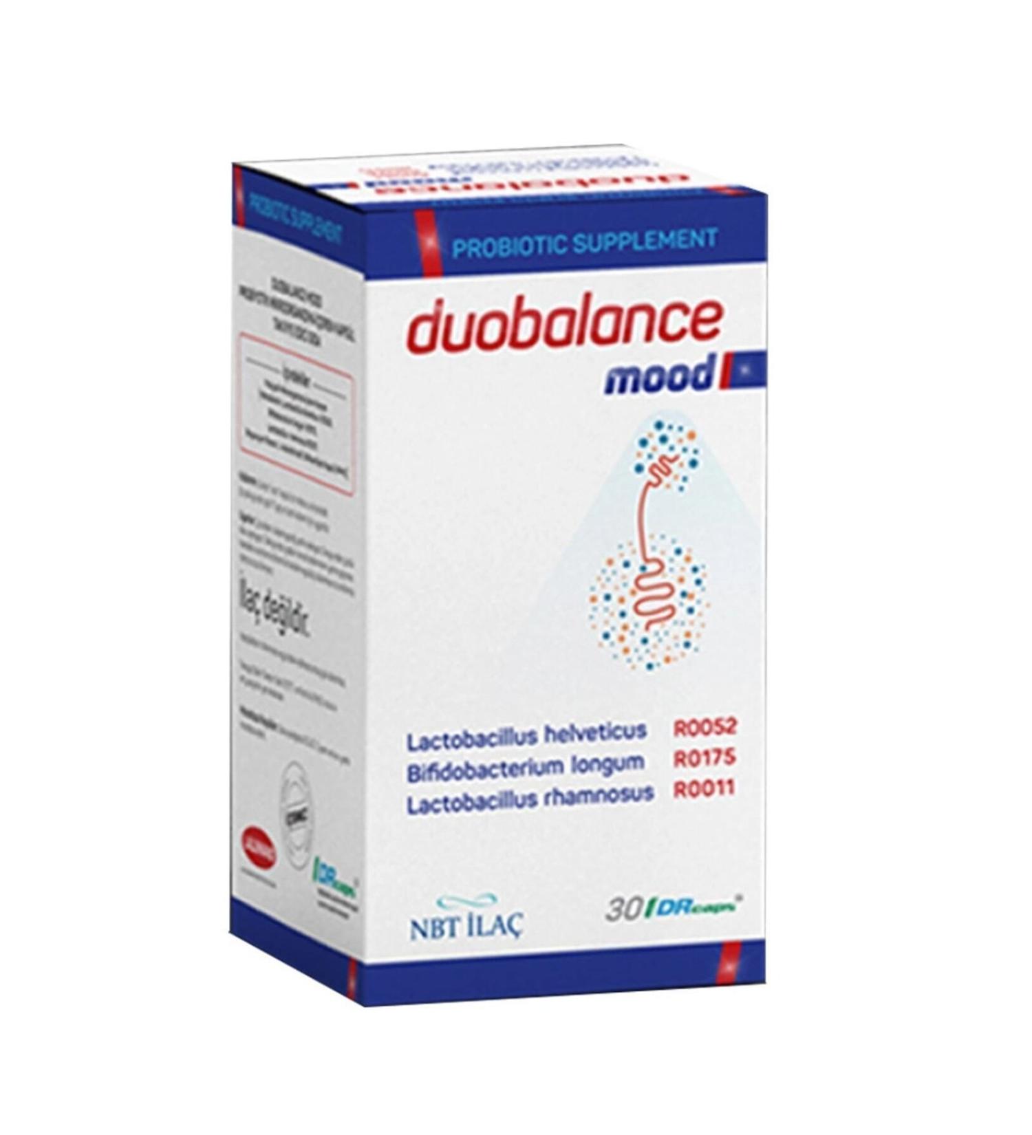 Nbt Drug Nbt Life Duobalance Mood Probiotic 30 Capsules - Buy Online on GoSupps.com