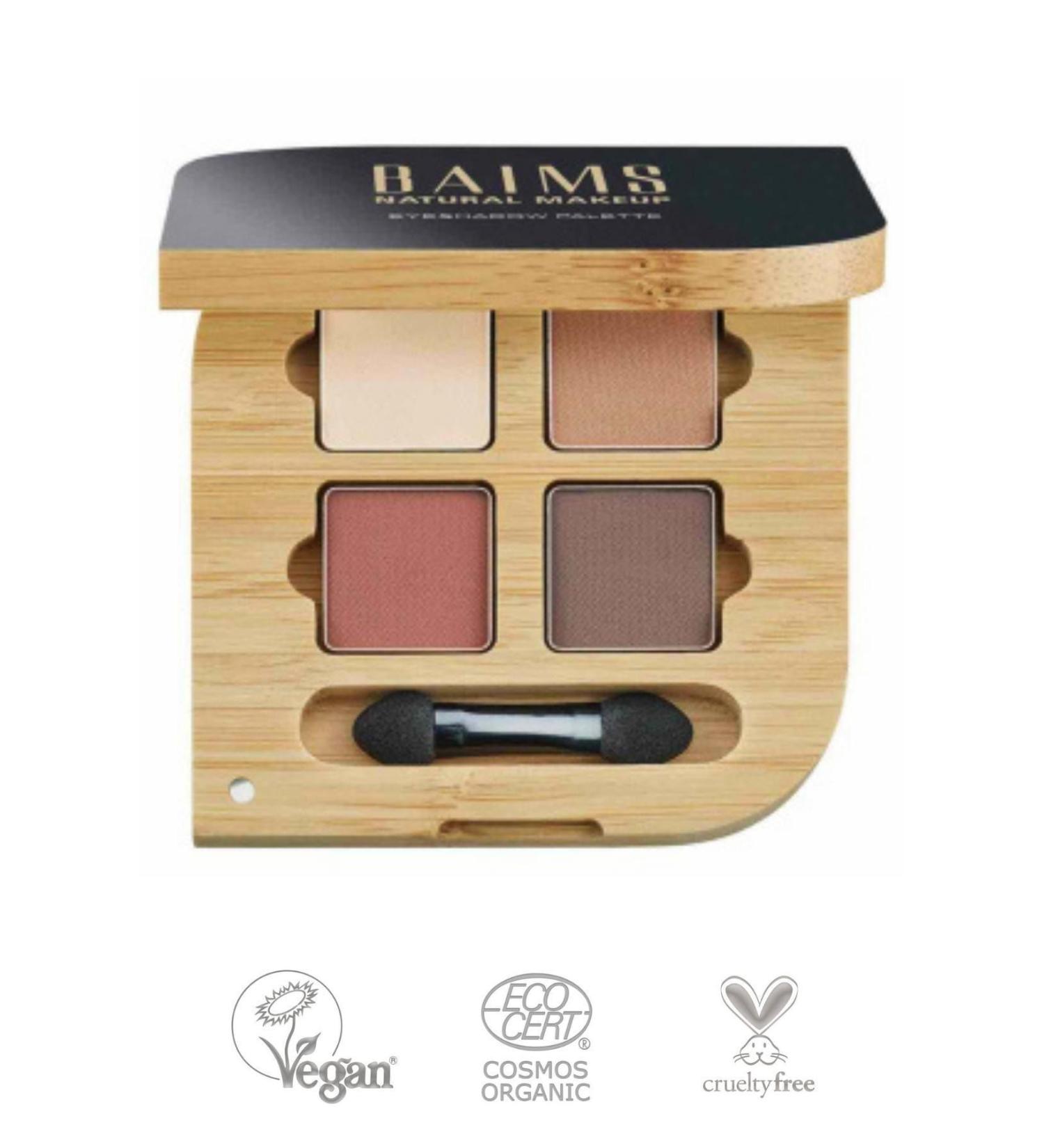 baims Quad Eyeshadow Organic Vegan Eyeshadow - Buy Online on GoSupps.com