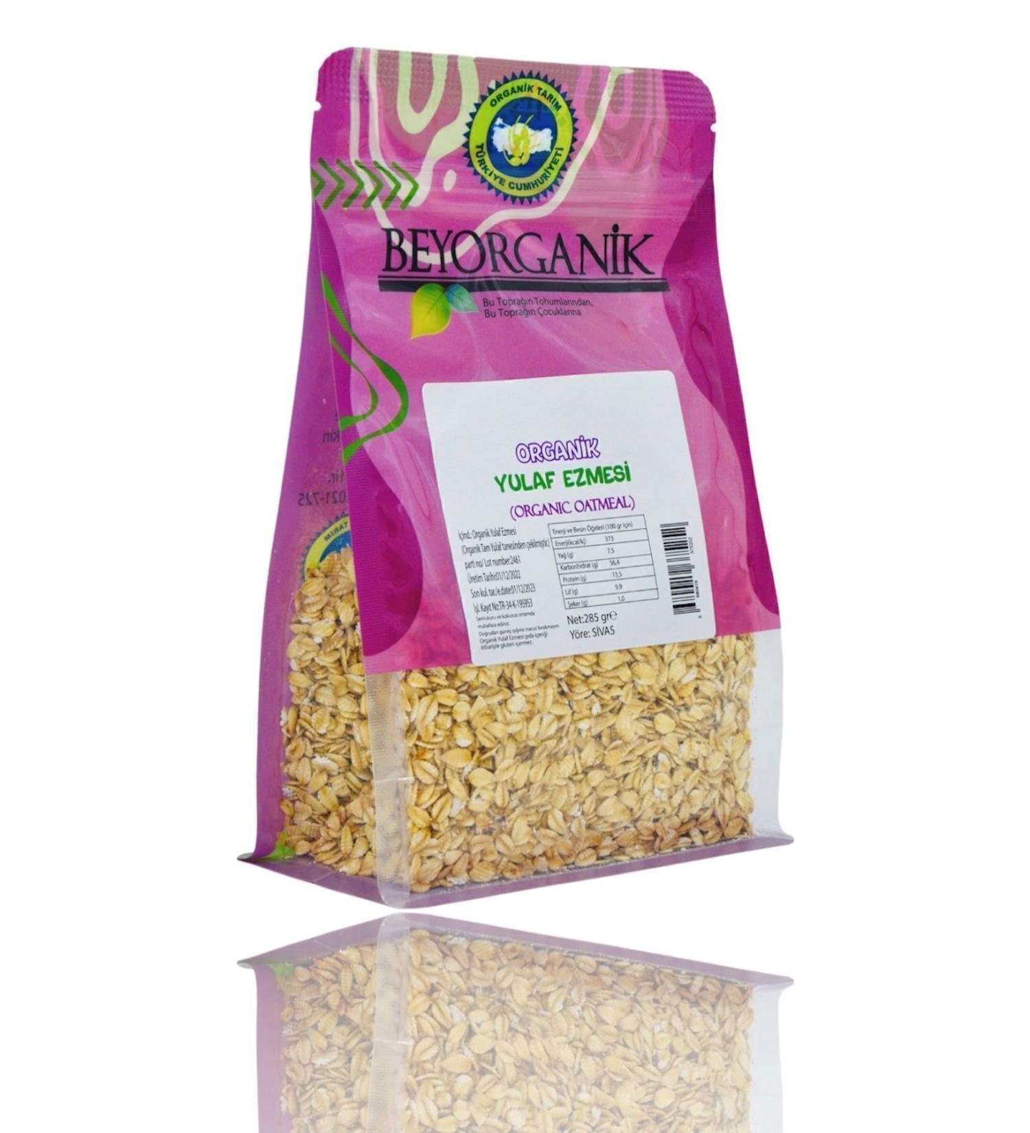 BEYORGANIC STD Organic Oatmeal 285gr 0 Local Oatmeal Classic
