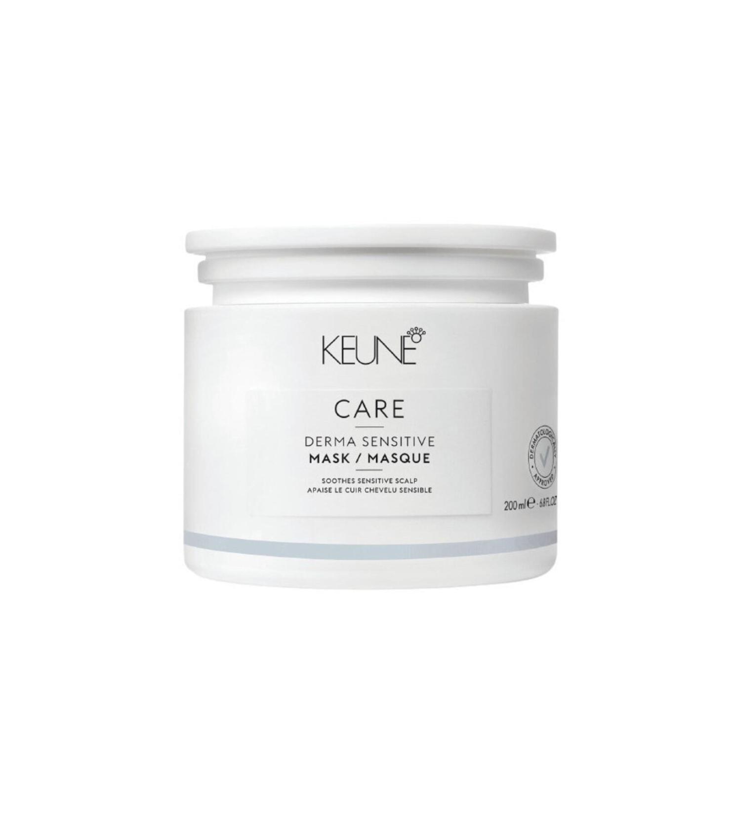 Keune Derma Sensitive Mask 200 ml Special Care Mask for Sensitive Scalps