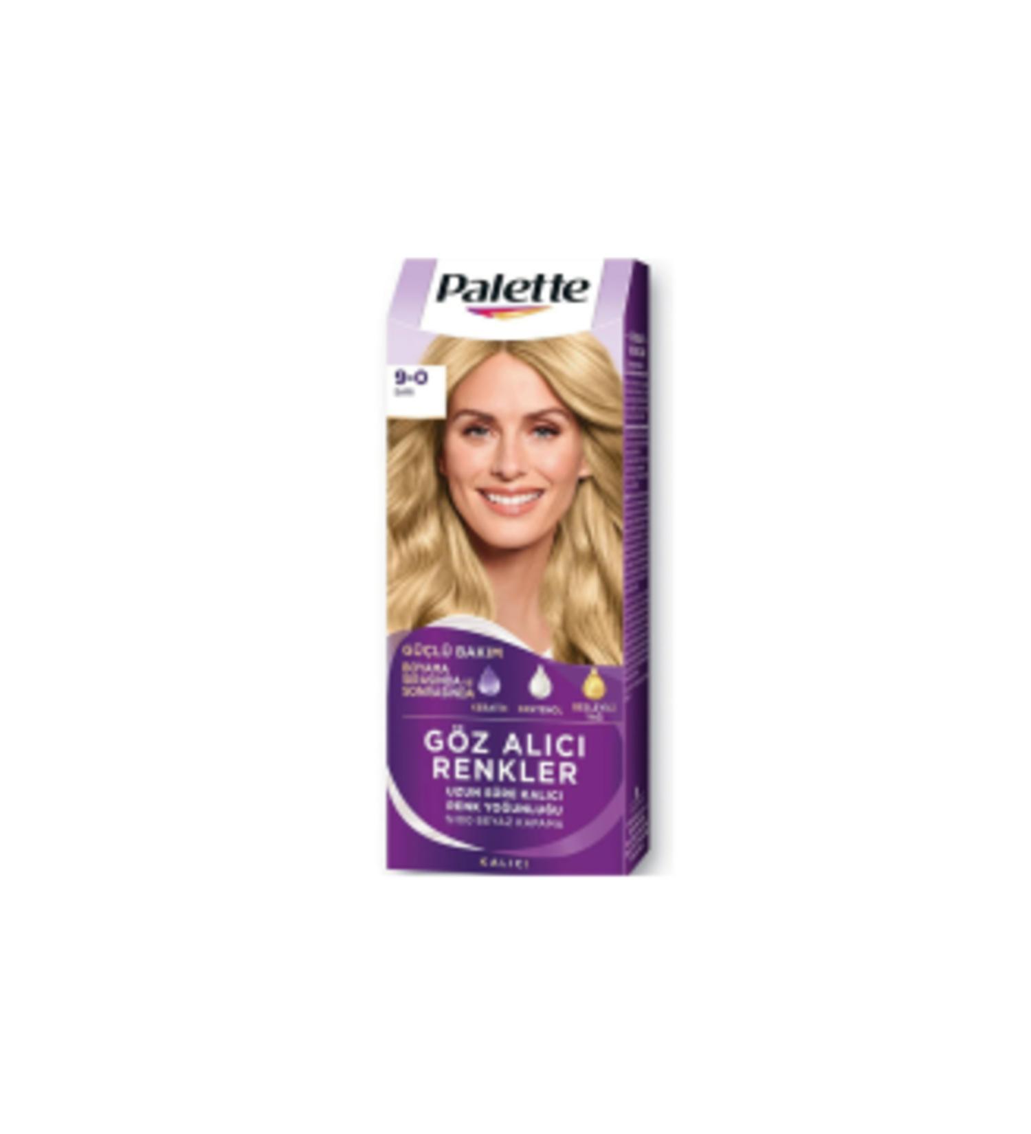 Eye-Catching Colors Palette 9-0 Blonde Hair Dye (SINGLE)