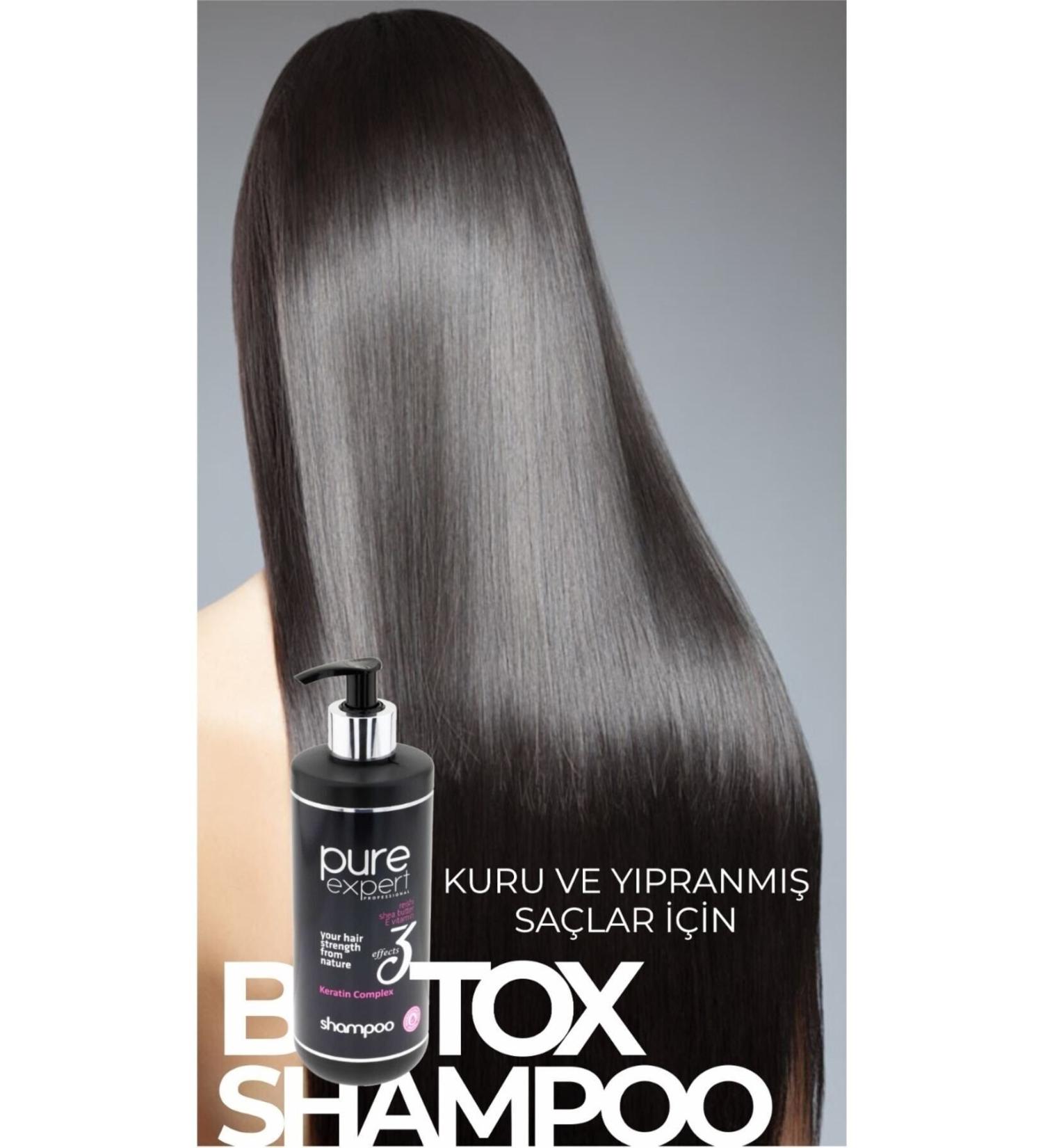 Pure Expert Keratin Complex & Repair Shampoo for Dyed and Damaged Hair 500 ML - Buy Online on GoSupps.com