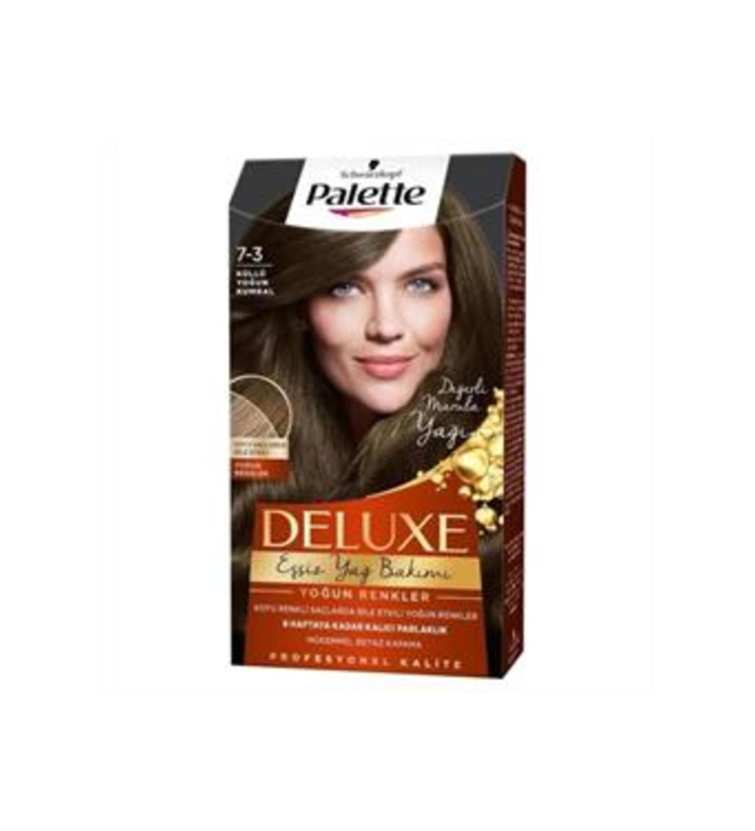 Palette Deluxe Hair Dye 7-3 Ash Intense Blonde (SINGLE)