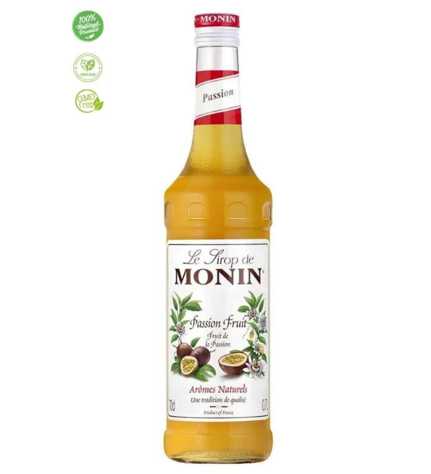 Monin Passion Fruit Syrup 700 Ml - Buy Online on GoSupps.com