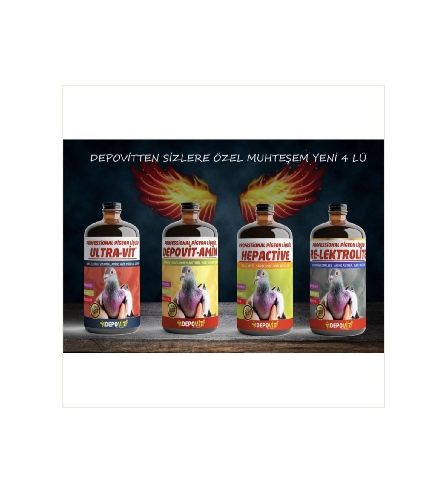 DEPOVIT 4-Piece Flight Health Set